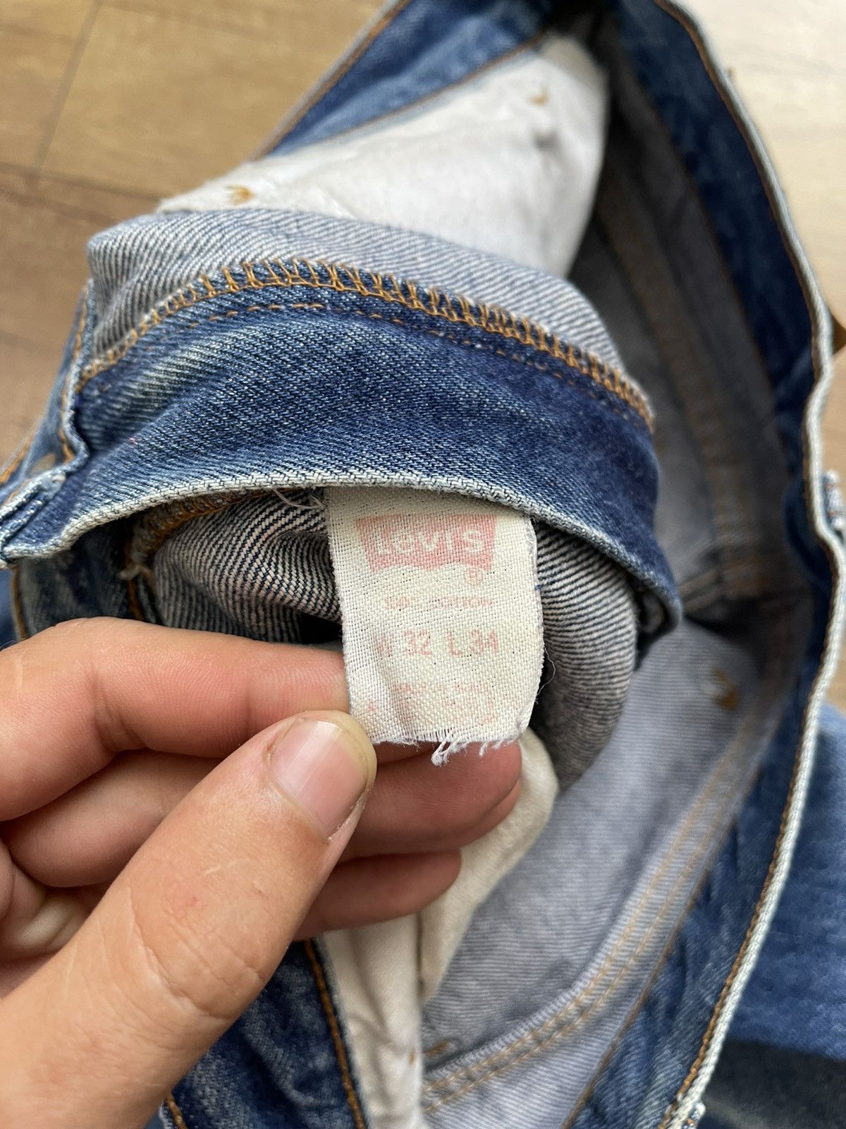 Levi's Vintage Clothing Levis Levi’s Orange Tab Vintage Denim Jeans 80s Size US 32 / EU 48 - 13 Thumbnail