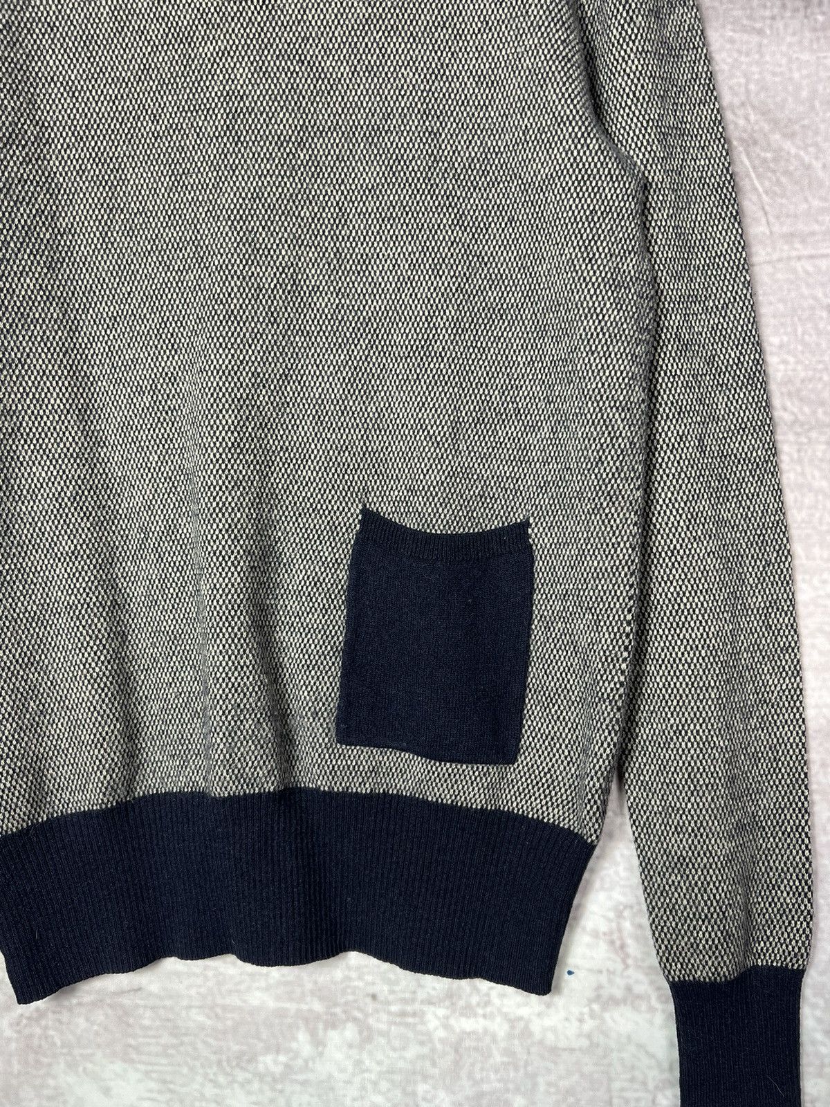 YMC YMC Vintage You Must Create London Wool Pocket Sweatshirt Size US S / EU 44-46 / 1 - 4 Thumbnail