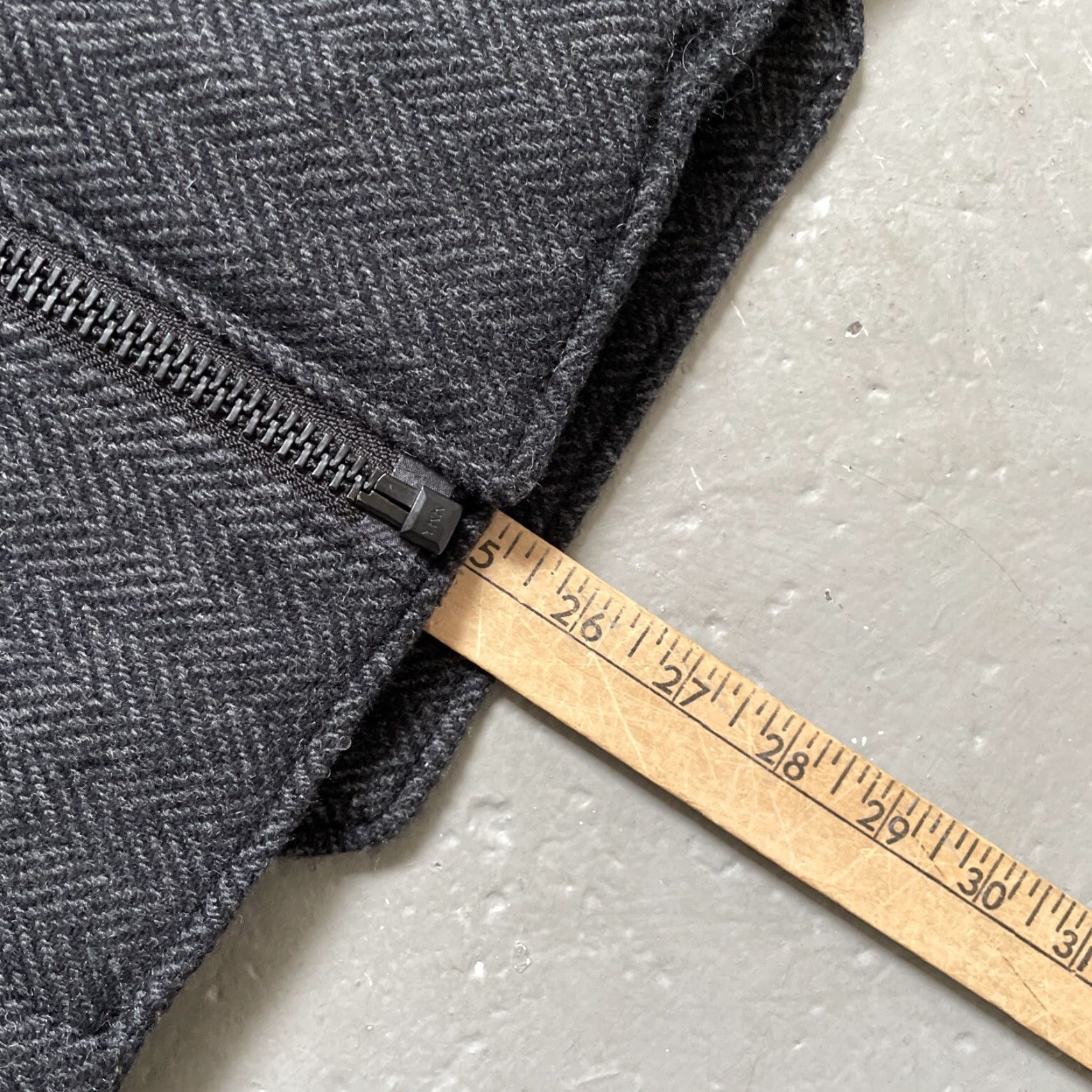 Neighborhood VINTAGE Neighborhood x Schott Perfecto Wool Motorcycle Jacket NBHD Made In Japan 38 Size US XXS / EU 40 - 5 Thumbnail