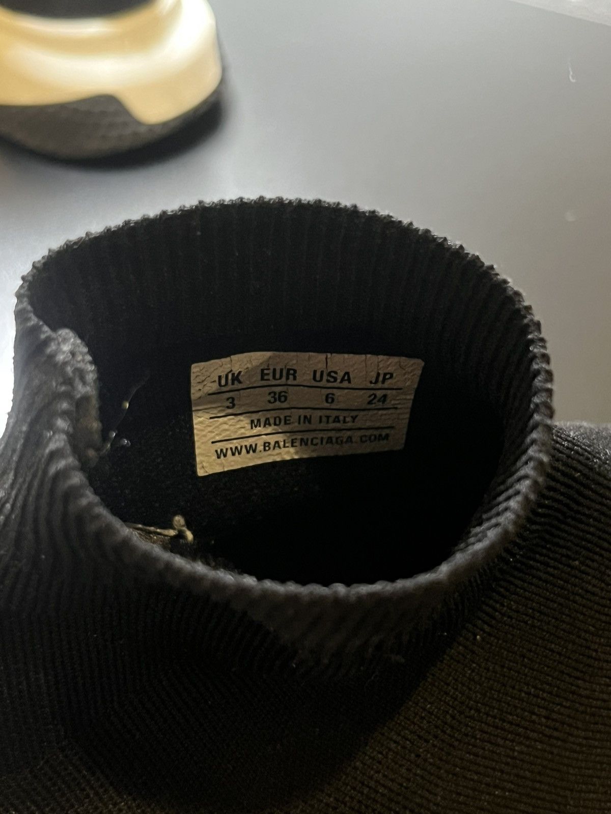 Balenciaga Balenciaga Speed 2.0 Sneakers White/Black Size US 6 / IT 36 - 8 Thumbnail