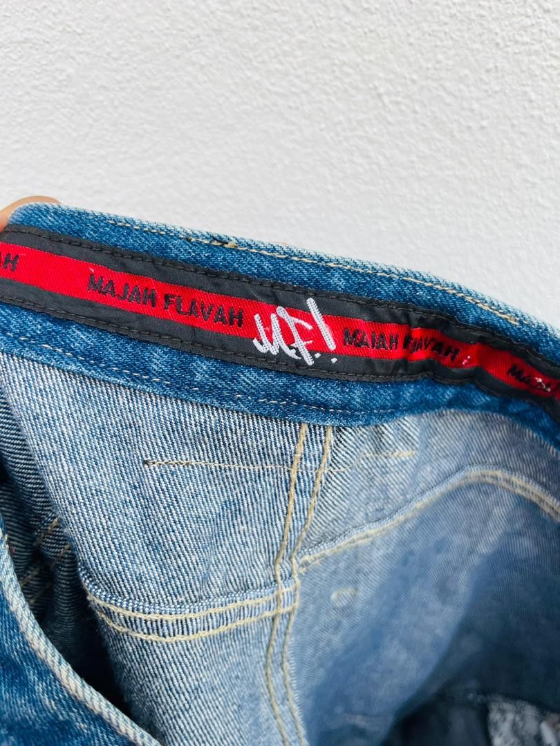 Japanese Brand × Vintage Vintage Majah Flajah Hip Hop Streetwear Fashion Style Size US 34 / EU 50 - 15 Thumbnail