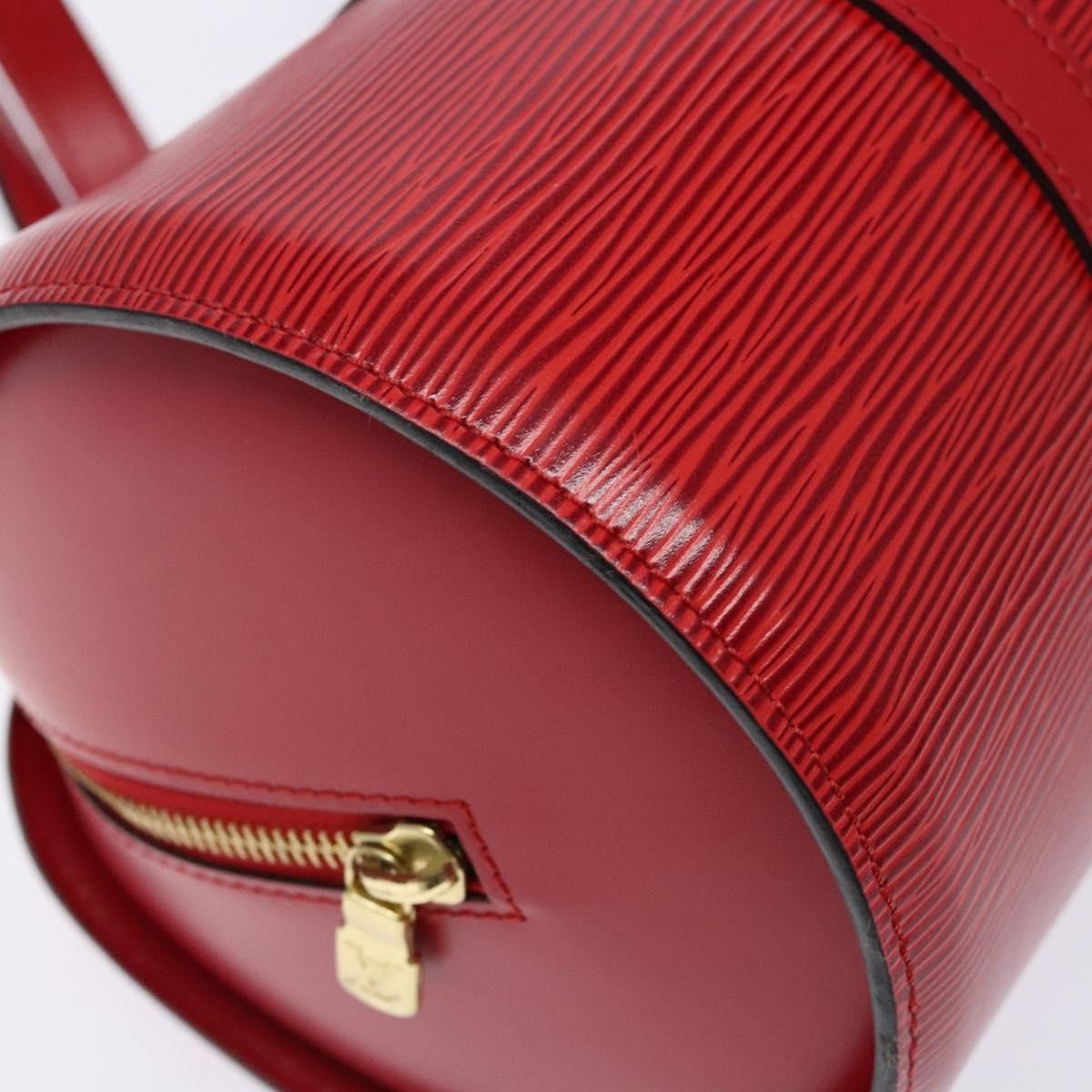 Louis Vuitton LOUIS VUITTON Epi Soufflot Hand Bag Red M52227 Size ONE SIZE - 15 Thumbnail