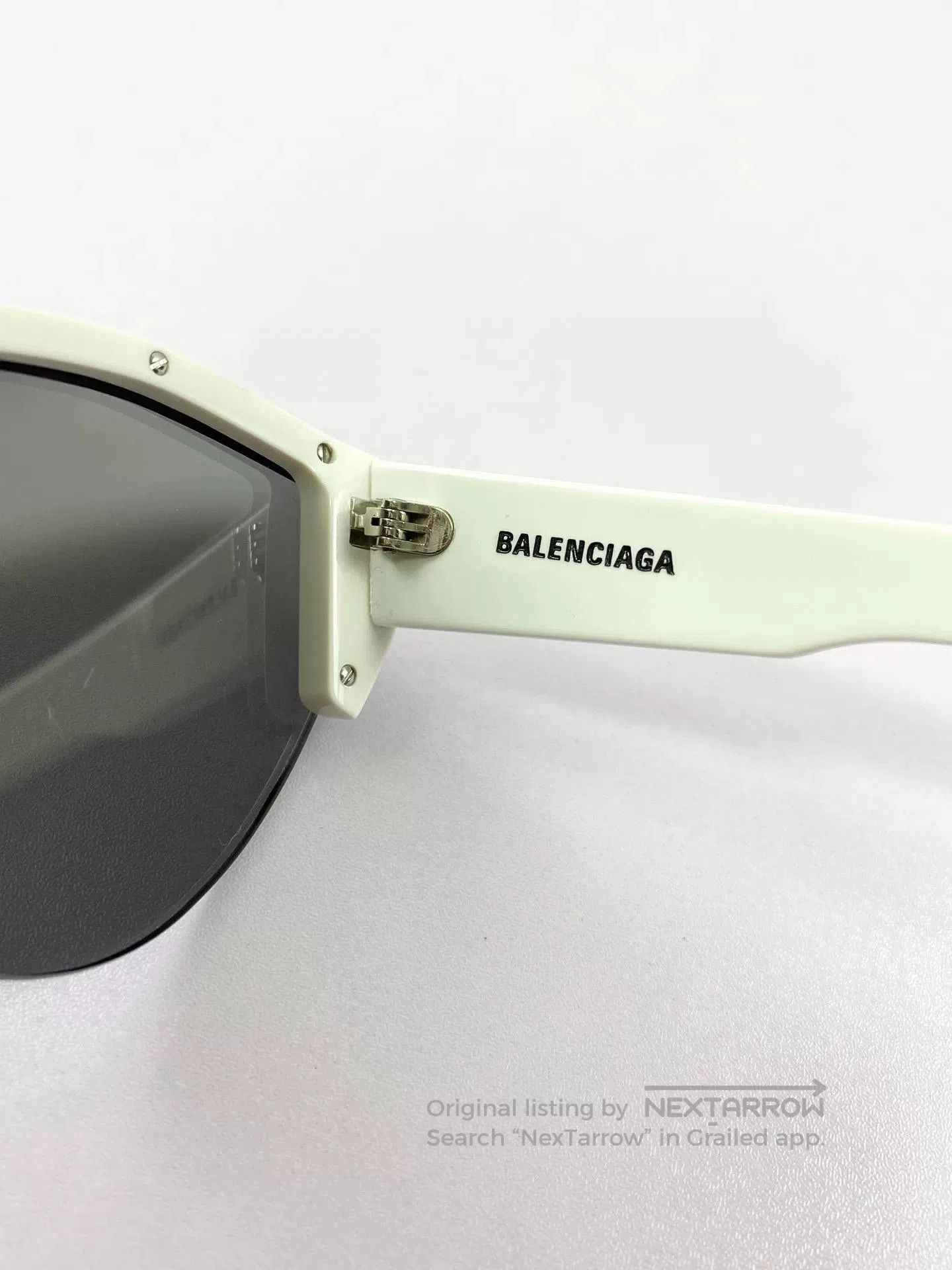 Balenciaga Balenciaga Irregular Mirror Sunglasses. Size ONE SIZE - 7 Thumbnail