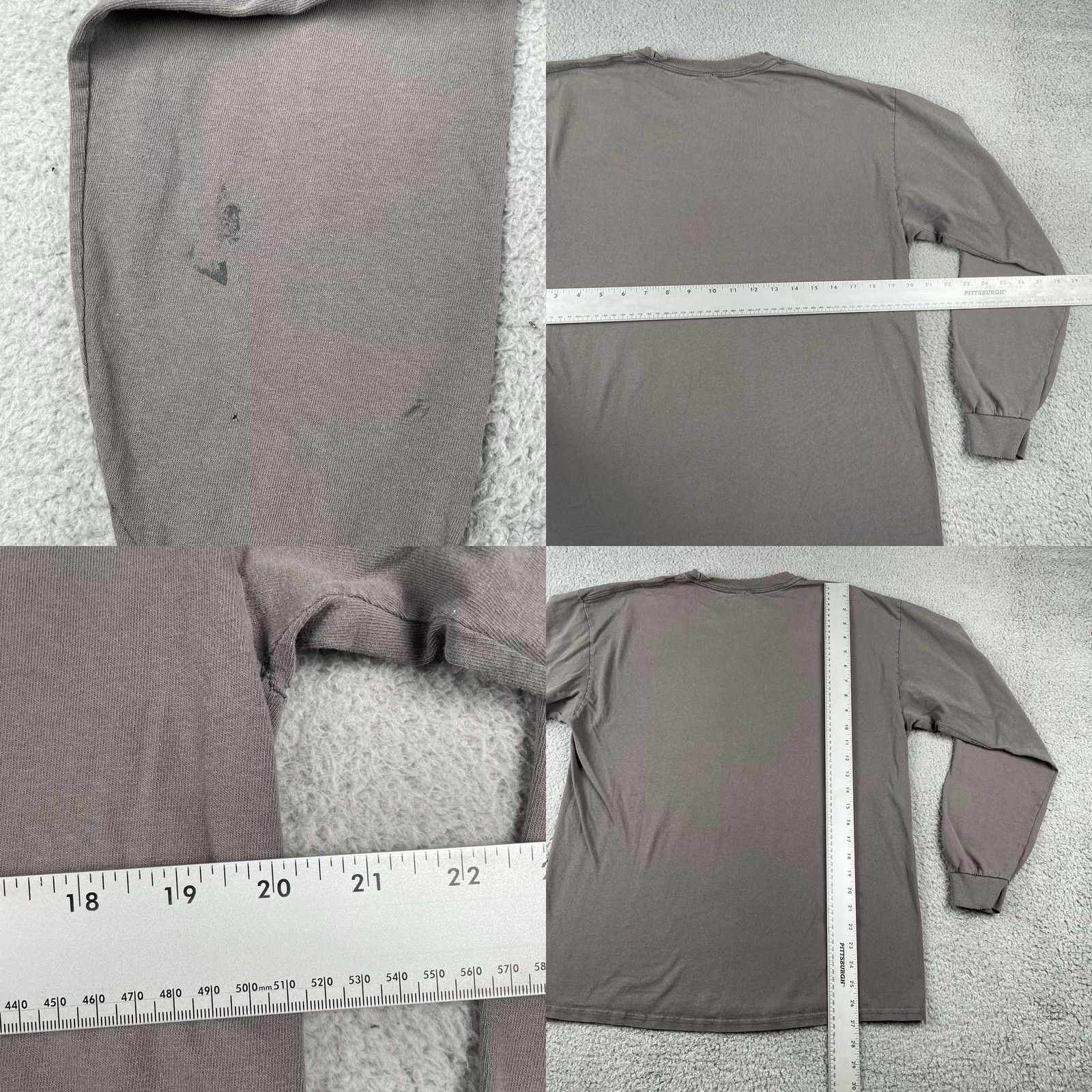 Vintage VINTAGE Pecos Panthers Long Sleeve Shirt Unbranded Gray L Men Size US L / EU 52-54 / 3 - 9 Thumbnail