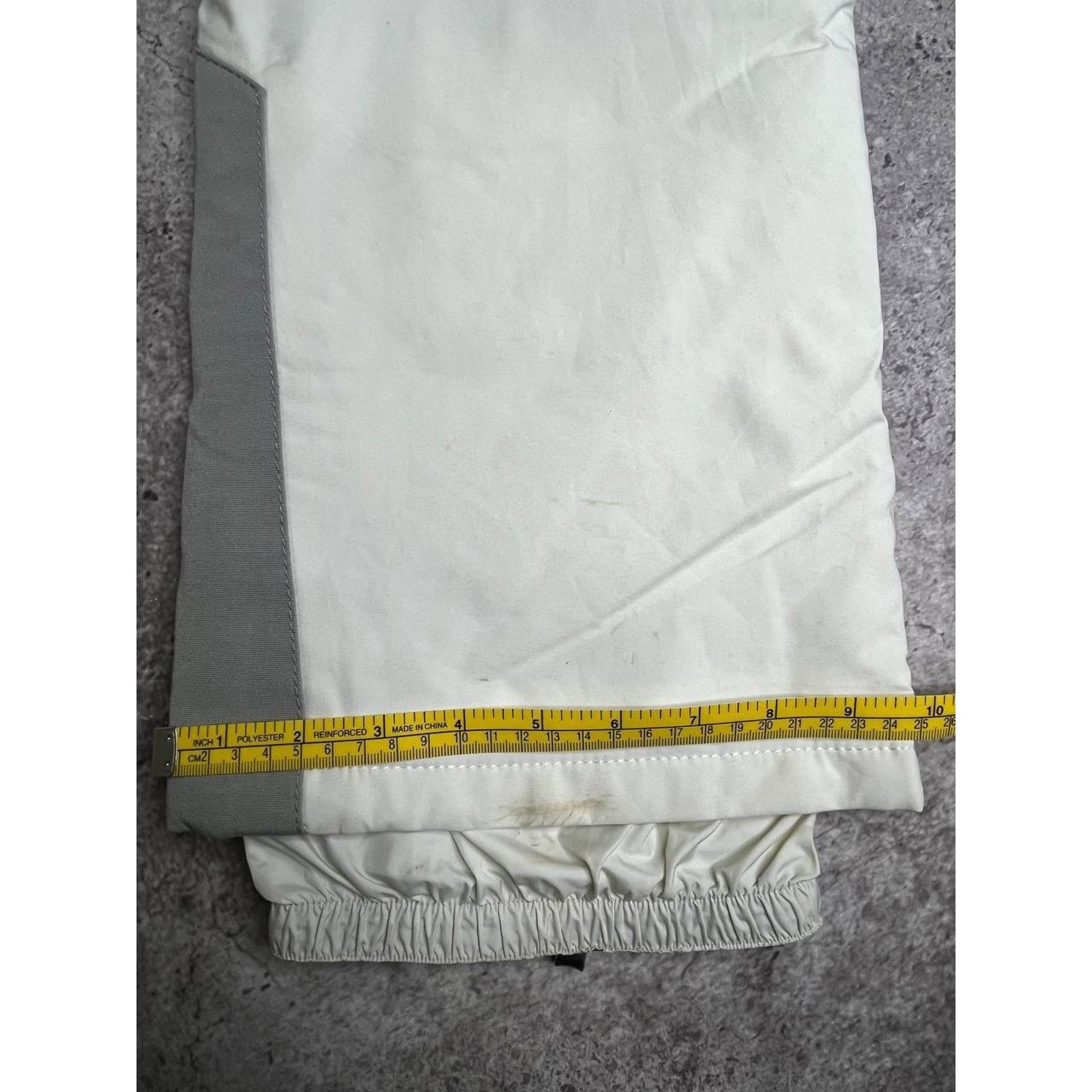 Prada Gore-Tex Technical Ski Snow Pants Cream White Size 40