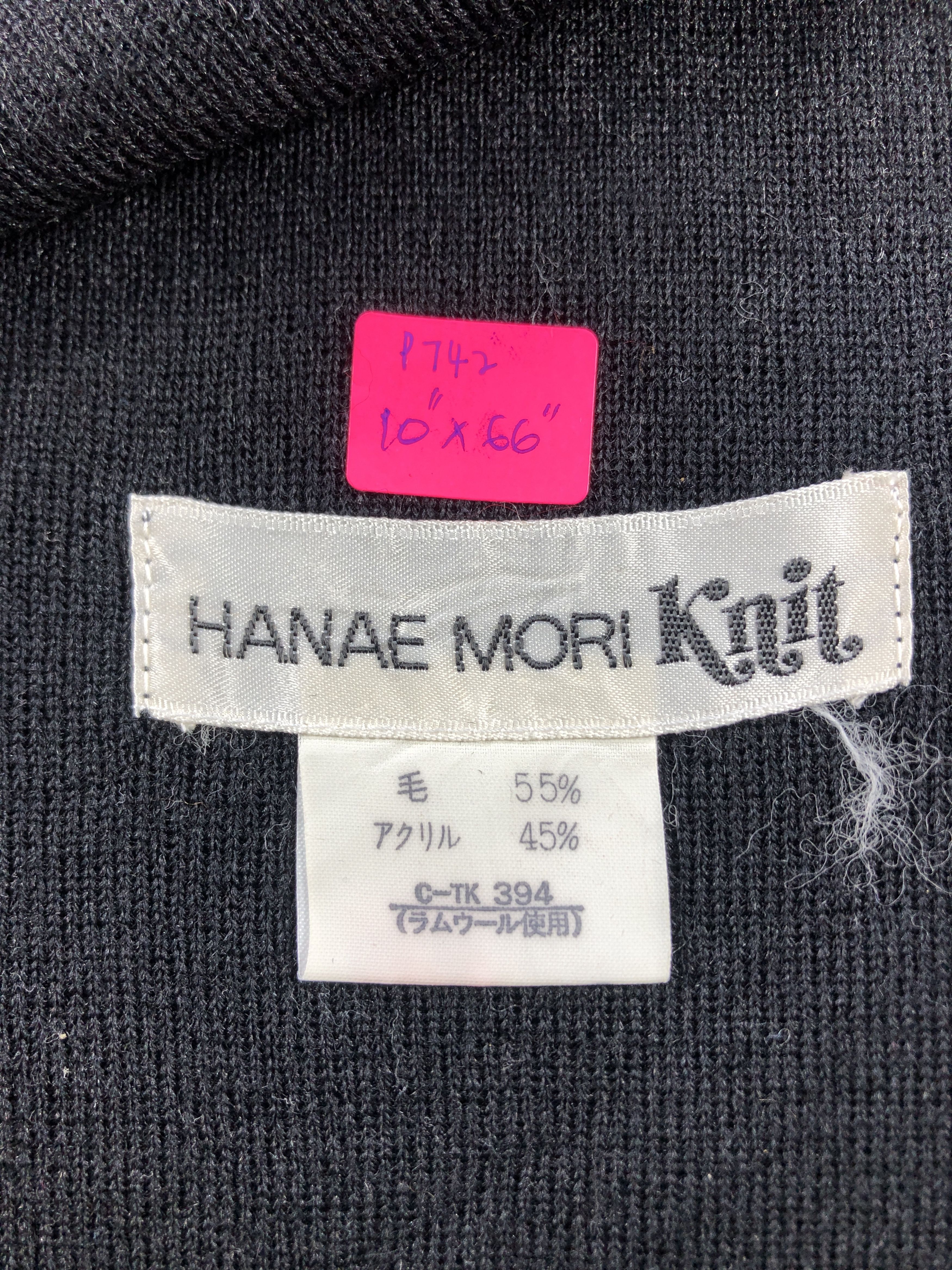 Hanae Mori Hanae Mori Knit Scarf / Muffler / Neckwear P742 Size ONE SIZE - 3 Thumbnail