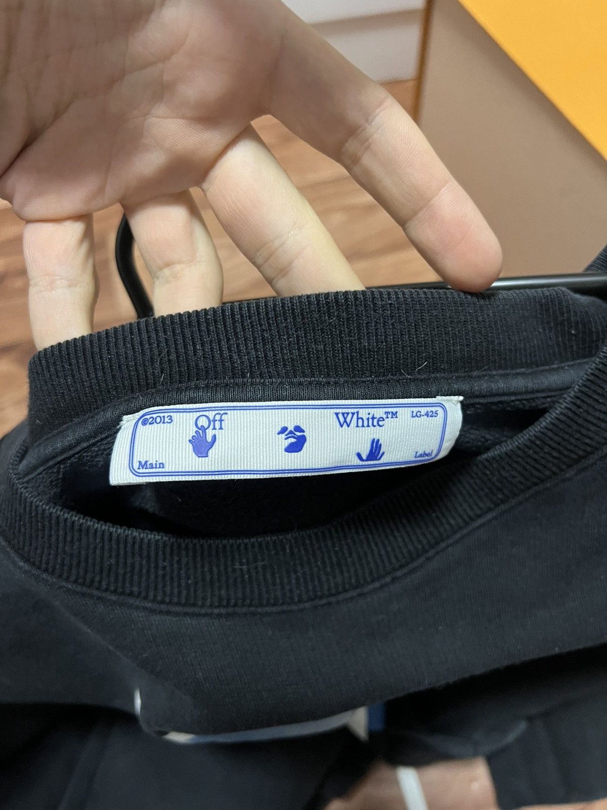 Off-White OF WHITE MONA LISA BLACK SWEATSHIRT Size US XL / EU 56 / 4 - 7 Thumbnail