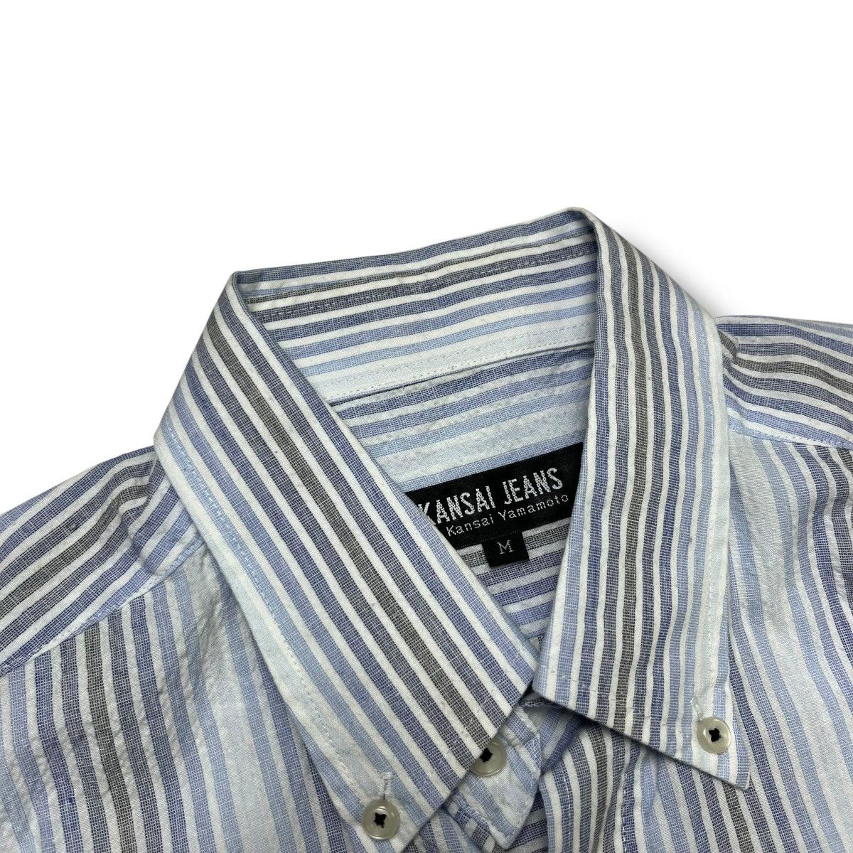 Kansai Yamamoto Kansai Yamamoto Shadow Striped button shirt Size US M / EU 48-50 / 2 - 5 Thumbnail