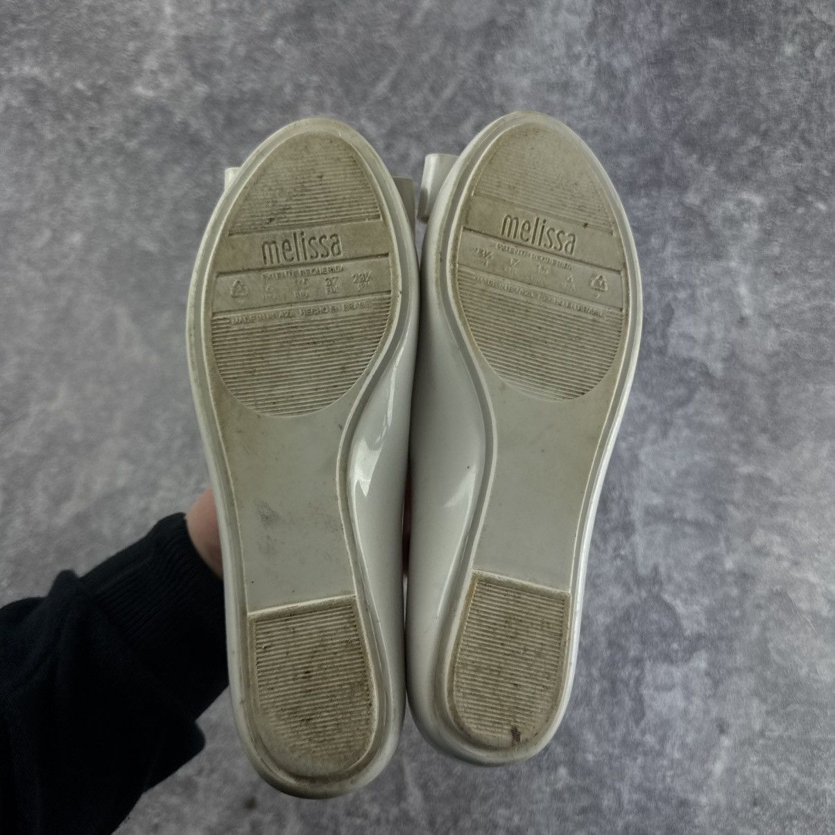 Melissa × Vivienne Westwood Vivienne Westwood x Melissa White Orb Bow Flat Shoes Size US 6 / IT 36 - 9 Thumbnail