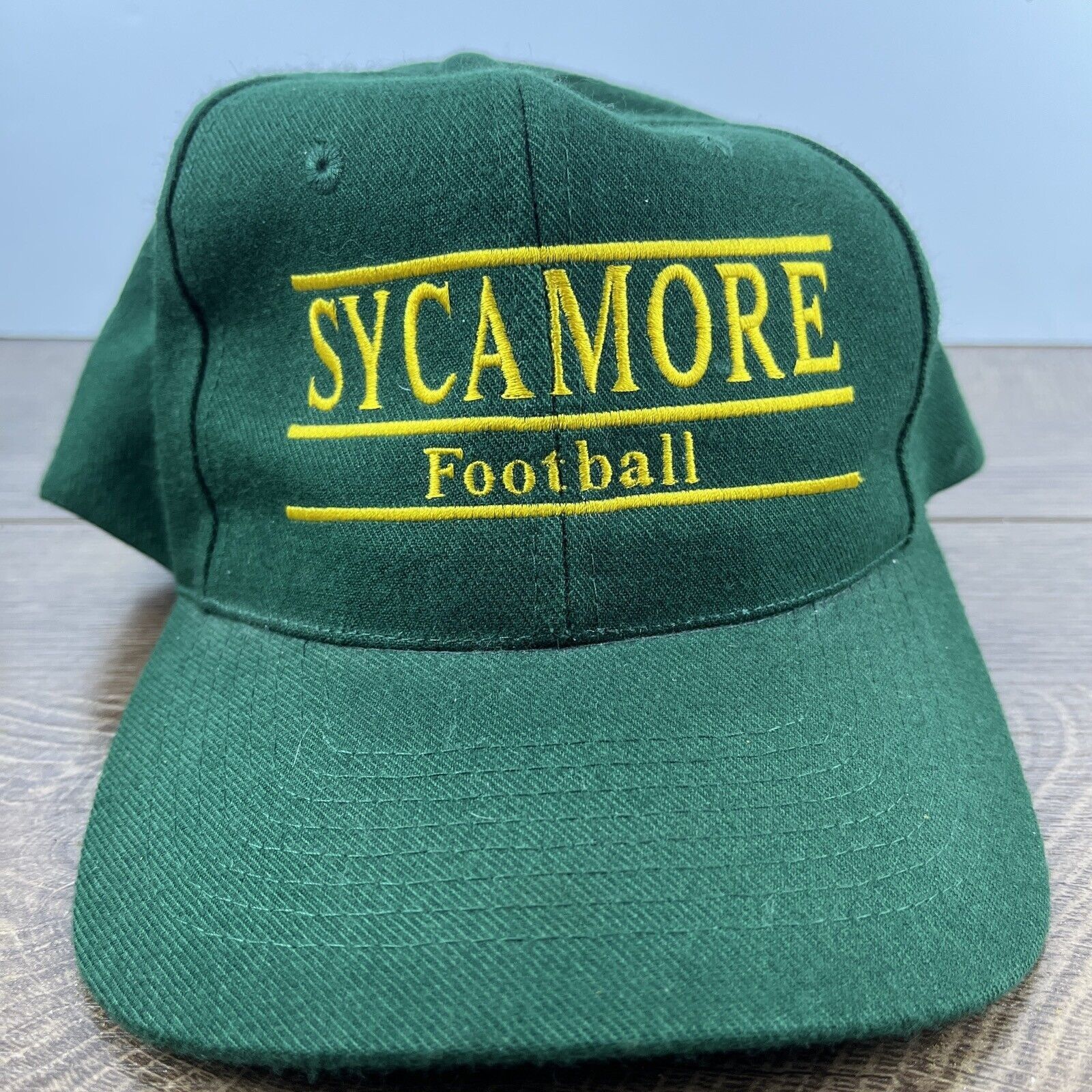 Other Sycamore Footballl Hat Sycamore Green Hat Snapback Adjustabl Size ONE SIZE - 5 Thumbnail