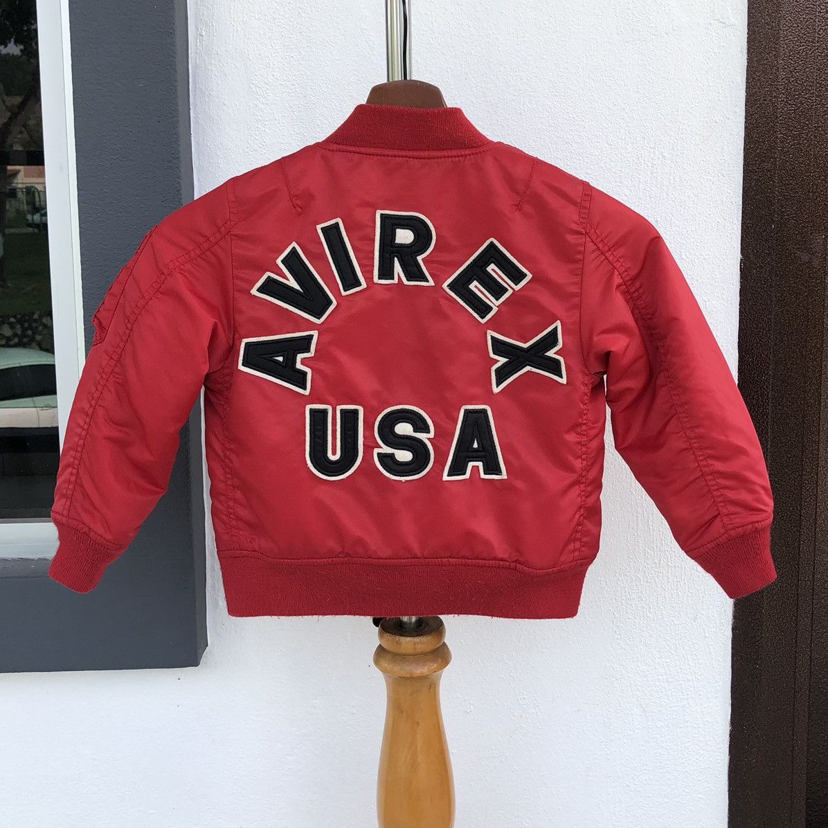 Avirex Avirex Kids Intermediate Ma-1 Bomber Jacket Size US XXS / EU 40 - 4 Thumbnail