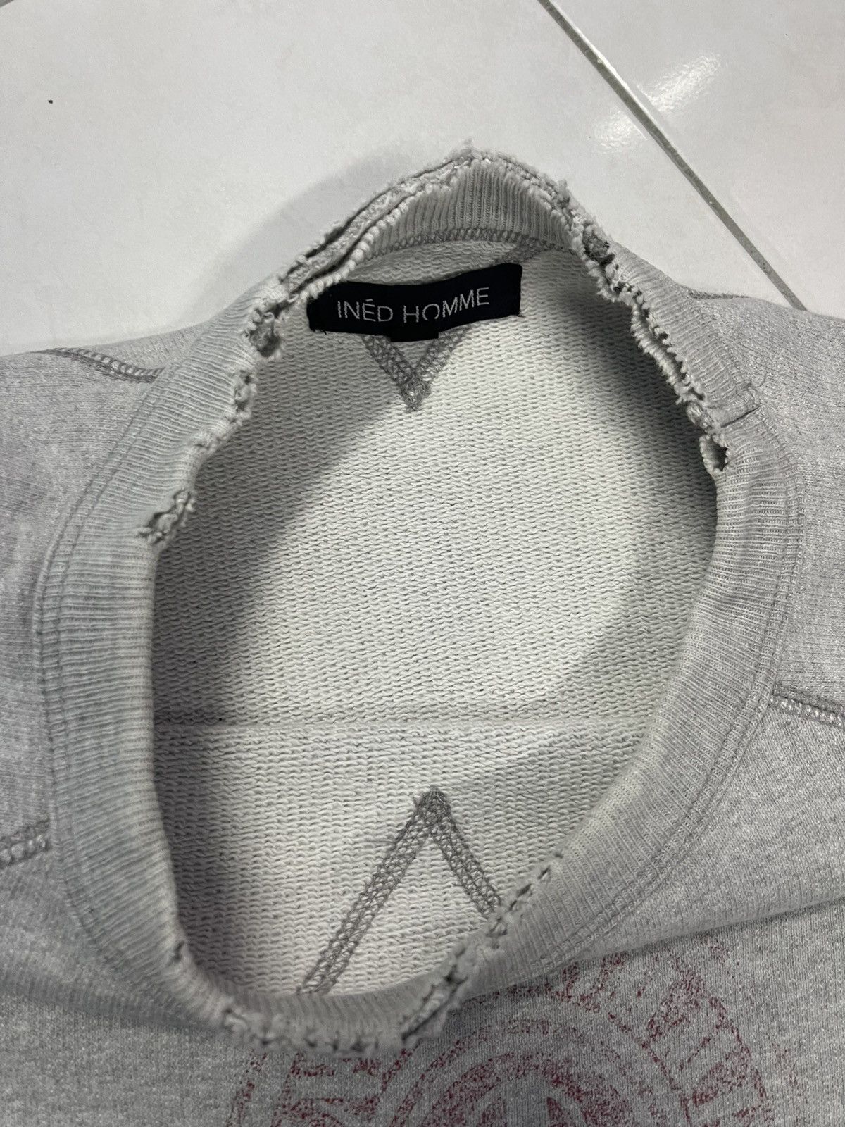 Yohji Yamamoto VINTAGE INED HOMME YOHJI YAMAMOTO CREWNECK SIZE 2 VERY RARE Size US M / EU 48-50 / 2 - 5 Thumbnail