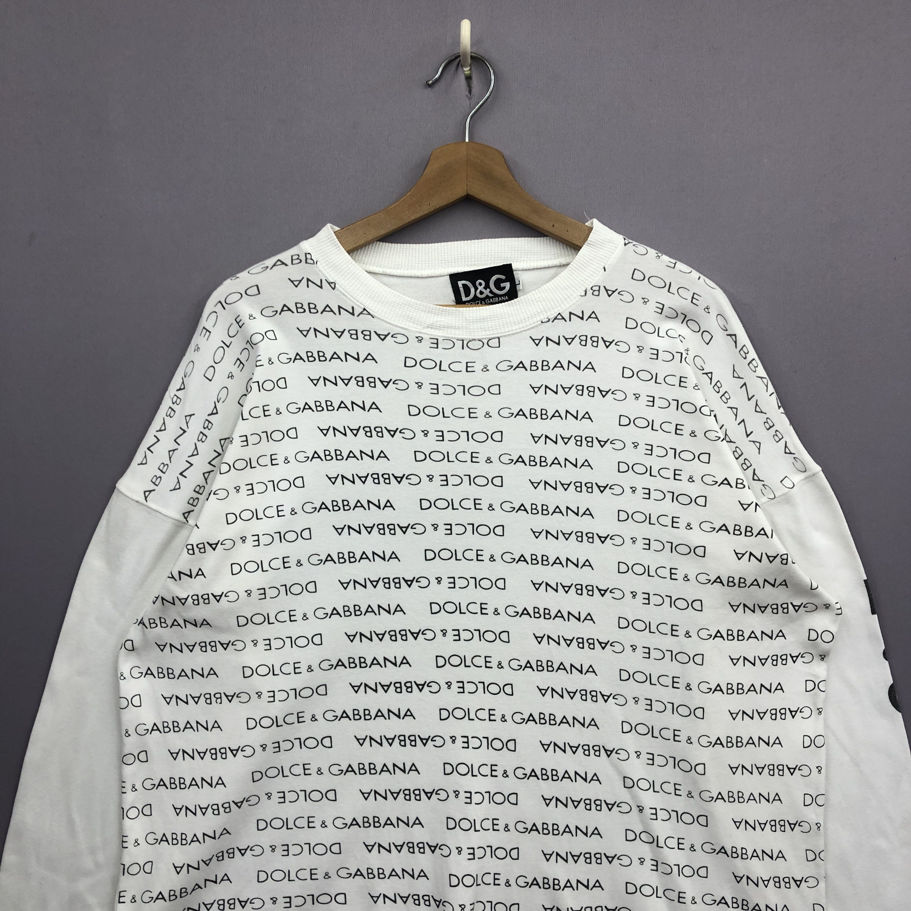 Dolce & Gabbana Vintage Dolce Gabbana Sweater OVP D&G Sweatshirt Jumper Size US L / EU 52-54 / 3 - 2 Thumbnail