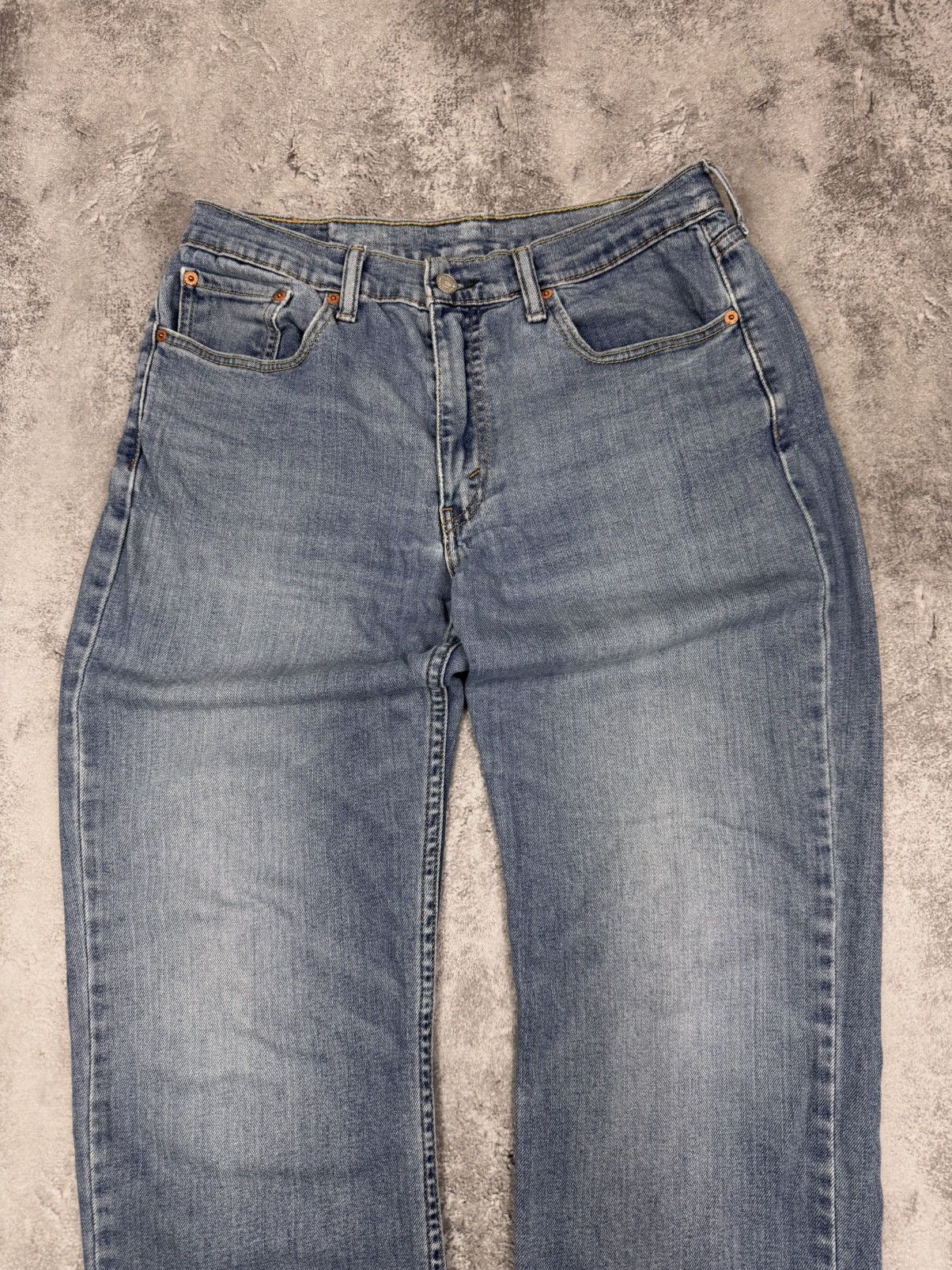 Levi's Levi’s 501 Men Straight Fit Jeans Light Blue Denim Size W33 Size US 33 - 5 Thumbnail