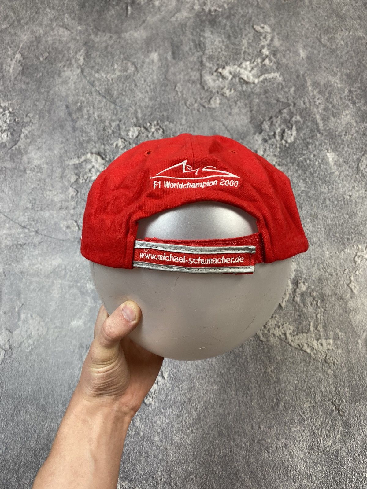Ferrari Vintage 90s Ferrari F-1 Racing Cap Y2K Streetwear Size ONE SIZE - 6 Thumbnail