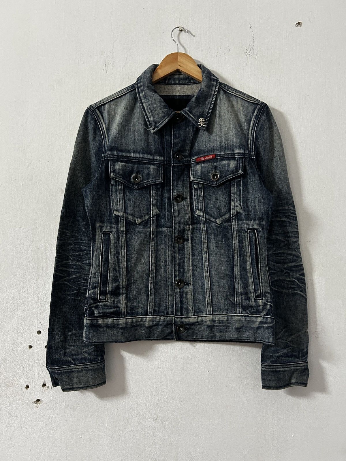 JACKROSE Jackrose luv maison washed danim jacket skull Size US S / EU 44-46 / 1 - 1 Thumbnail