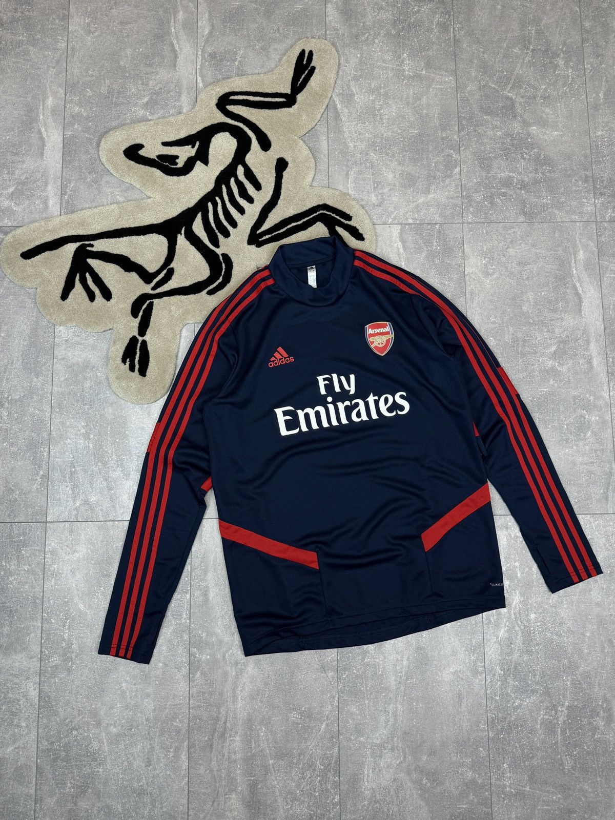 Adidas × Vintage Mens Vintage Adidas Arsenal FC soccer jersey T-shirt tee Size US L / EU 52-54 / 3 - 1 Thumbnail