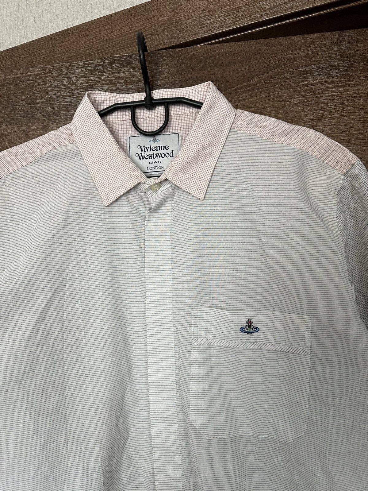 Vivienne Westwood Vivienne Westwood Shirt Button Up Checked Size US L / EU 52-54 / 3 - 6 Thumbnail