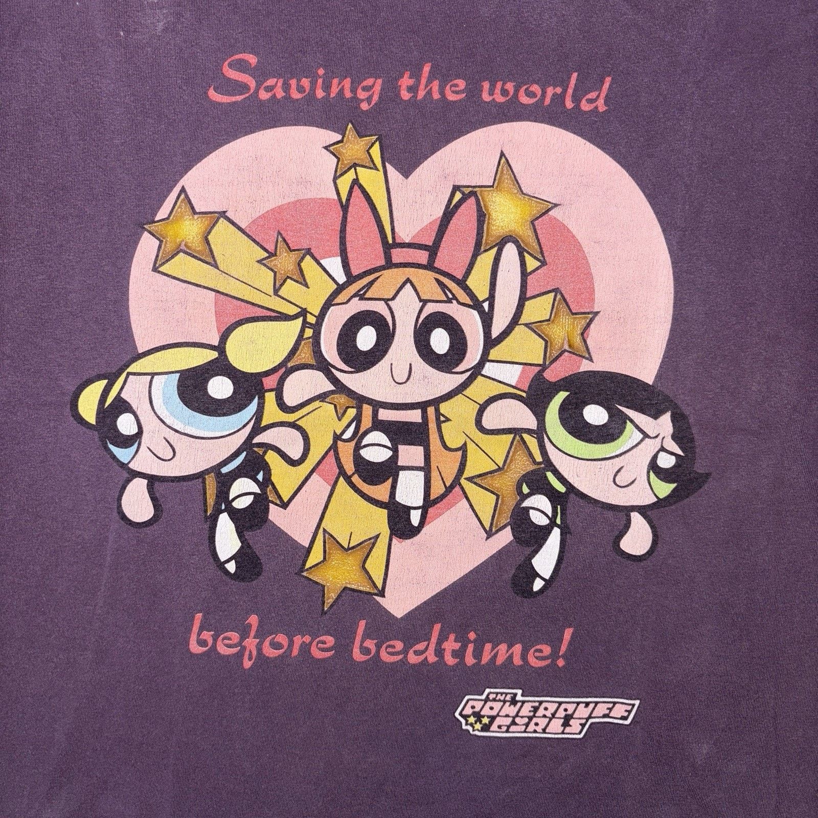 Cartoon Network × Vintage Vintage Cartoon Network Shirt Mens Large Purple Powerpuff Size US L / EU 52-54 / 3 - 3 Thumbnail