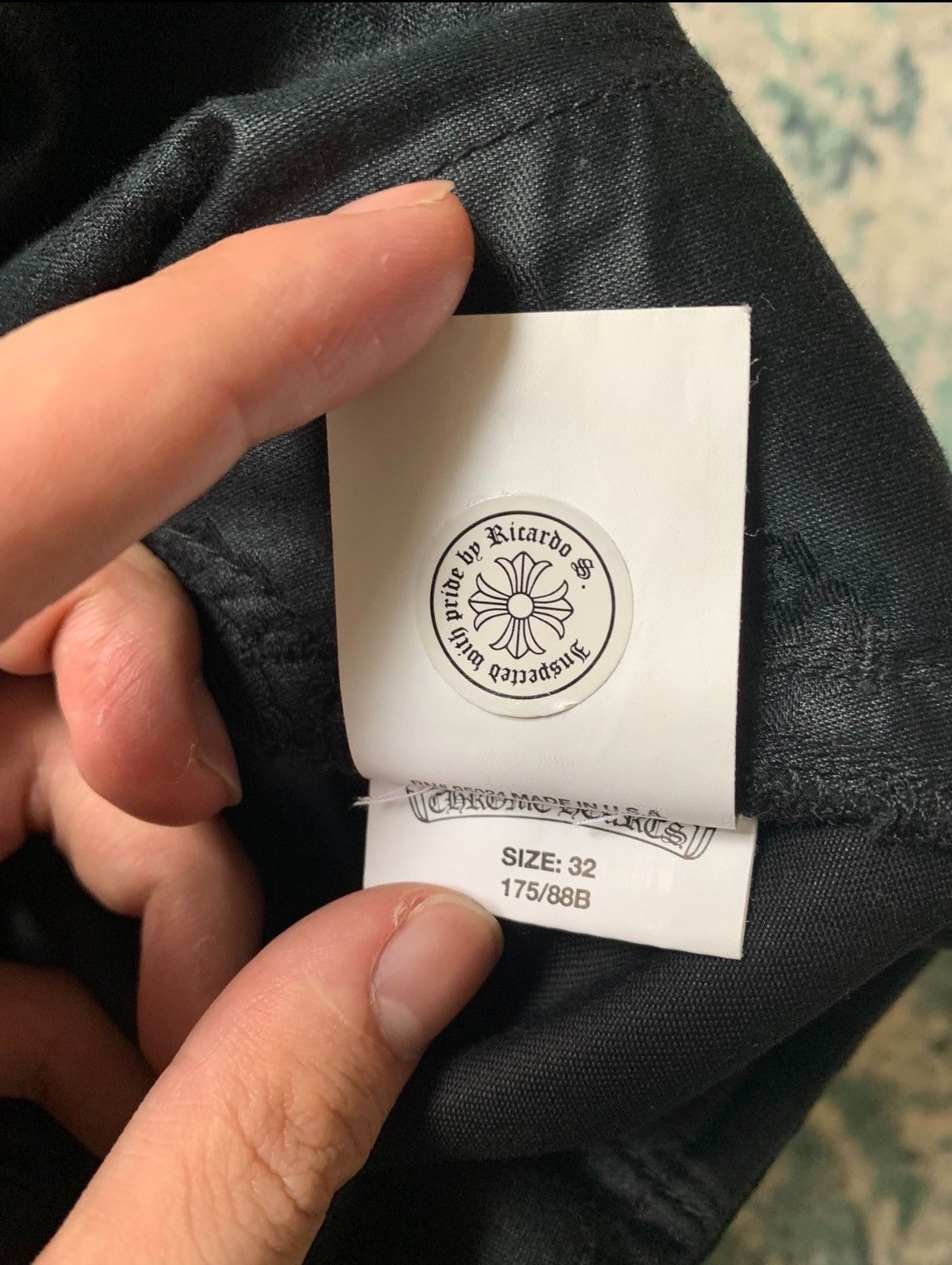 Chrome Hearts Chrome hearts suit pants Size US 32 / EU 48 - 8 Thumbnail