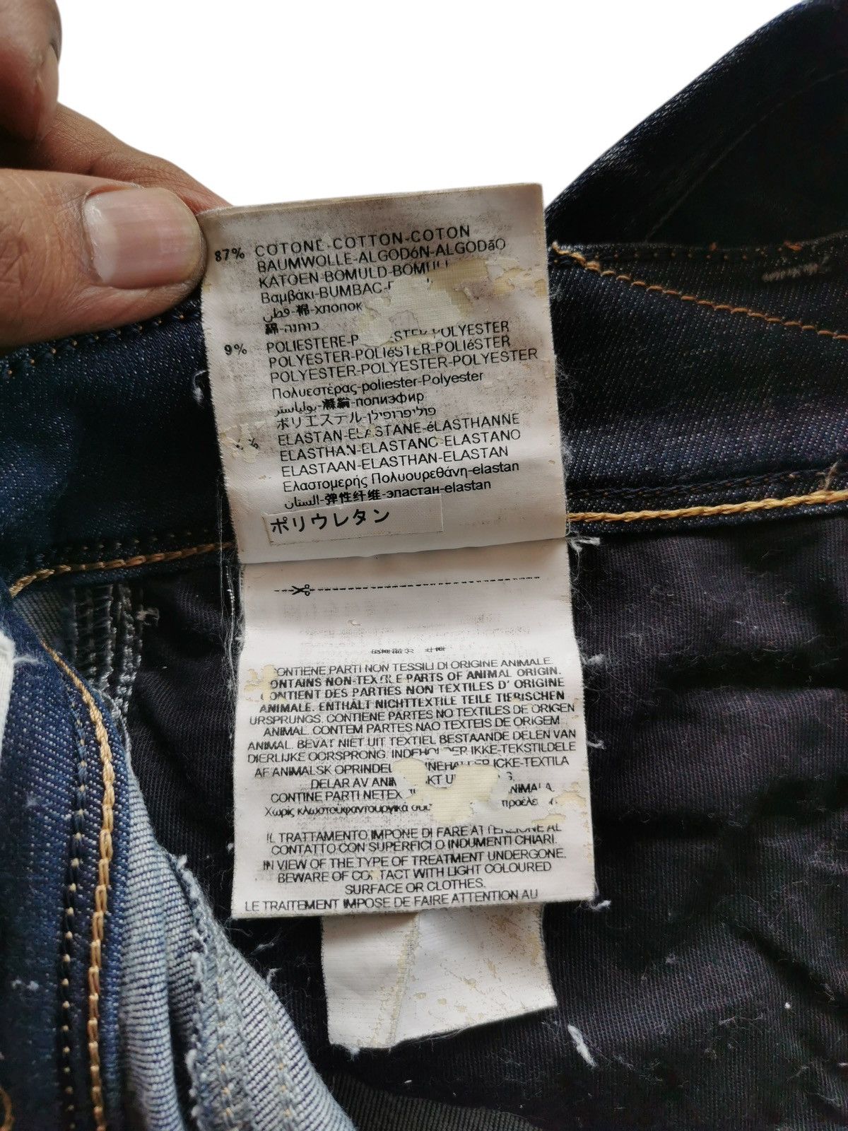 Replay Replay Anbass Slim Skinny Jeans - Italian Denim Size US 28 / EU 44 - 13 Thumbnail
