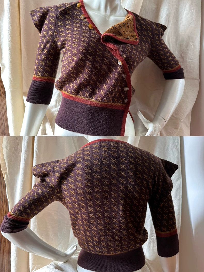 Vivienne Westwood Vivienne Westwood size2 Knitted overcoat Size M / US 6-8 / IT 42-44 - 8 Thumbnail
