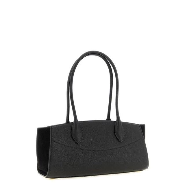 Salvatore Ferragamo FERRAGAMO Studio Soft East West Medium Black Shoulder Bag Ne Size ONE SIZE - 2 Thumbnail