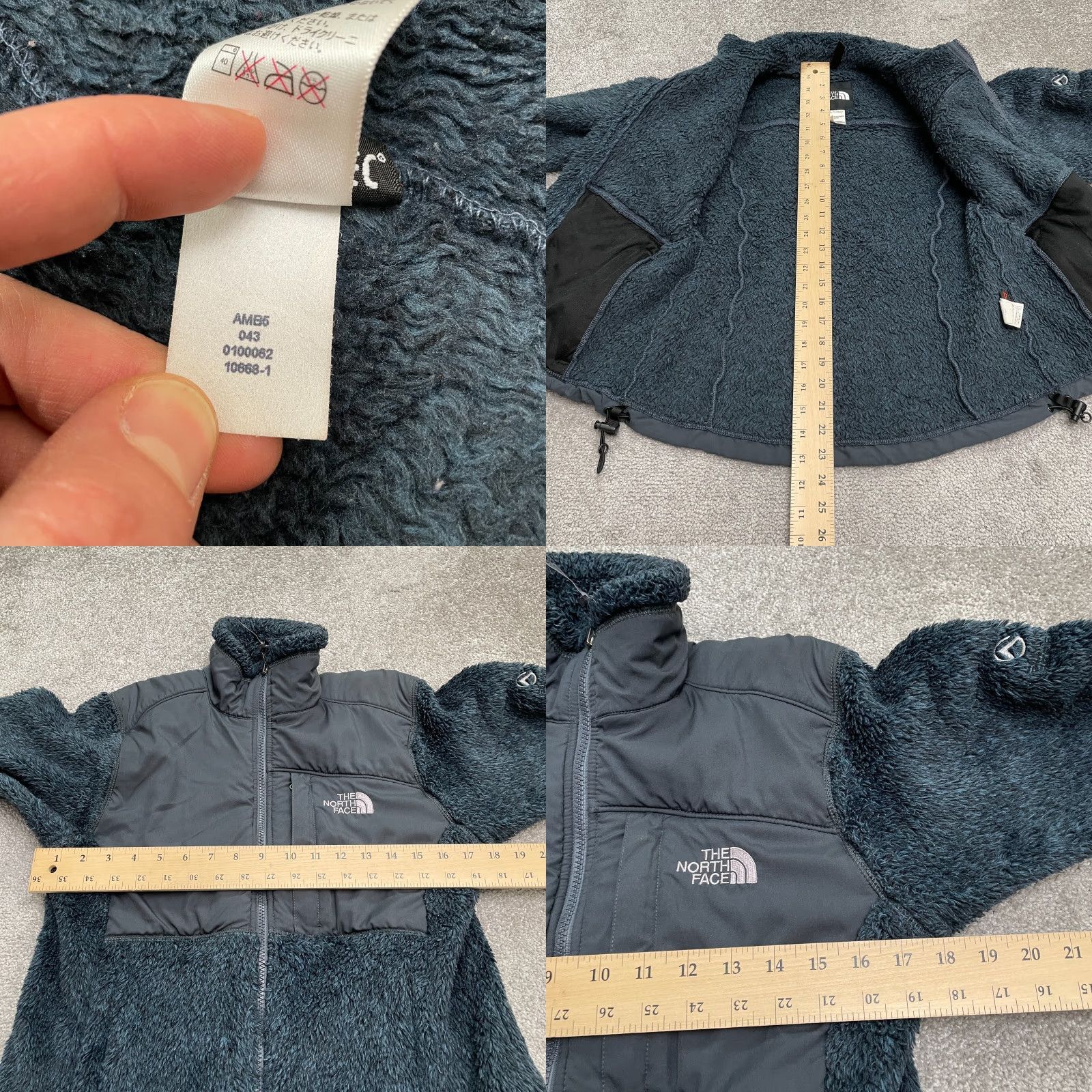 The North Face The North Face Summit Series Denali Fuzzy Fleece Jacket Women XS Blue Full Zip Size XS / US 0-2 / IT 36-38 - 9 Thumbnail