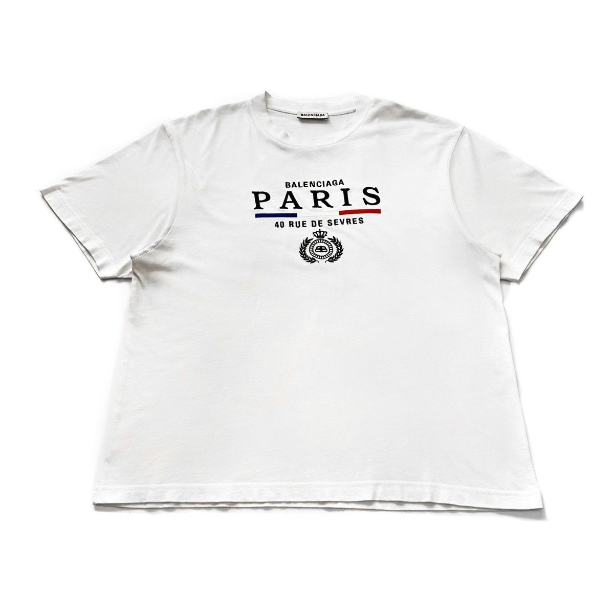 Balenciaga Balenciaga paris logo tee shirt Size US M / EU 48-50 / 2 - 2 Thumbnail