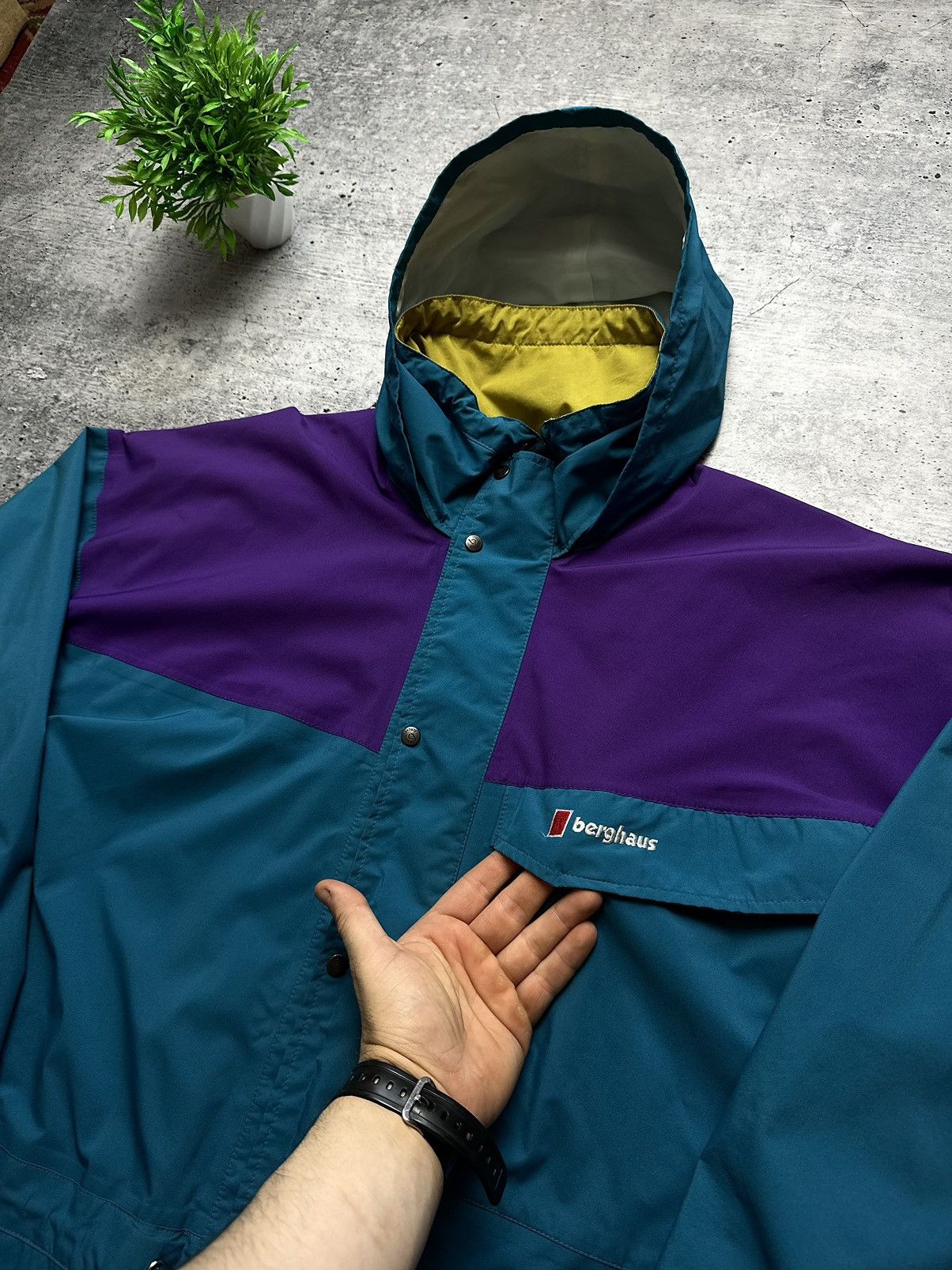 Berghaus × Vintage Vintage 90s Berghaus Vapour Ski Y2K Gore Tex Jacket Hiking Size US L / EU 52-54 / 3 - 4 Thumbnail