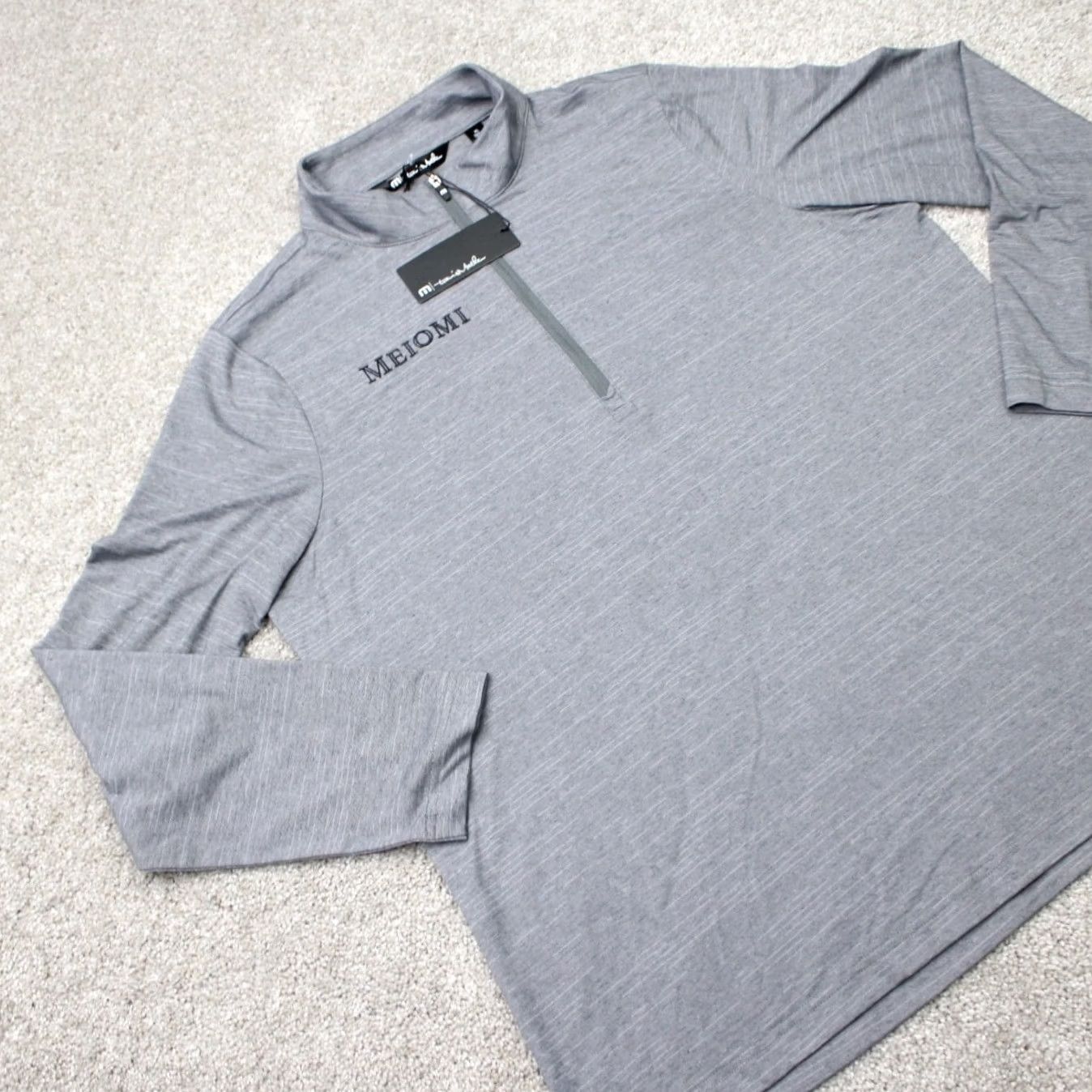 TravisMathew Travis Mathew Sweatshirt NWT Womens XL Gray Crestview 1/4 Zip Golf Long Sleeve Size XL / US 12-14 / IT 48-50 - 5 Thumbnail