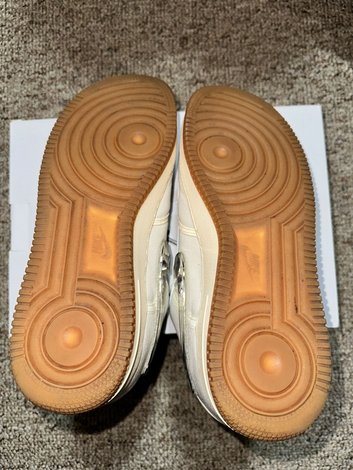 Nike Nike Air Force 1 Low Travis Scott Sail Size 10.5 Size US 10.5 / EU 43-44 - 11 Thumbnail