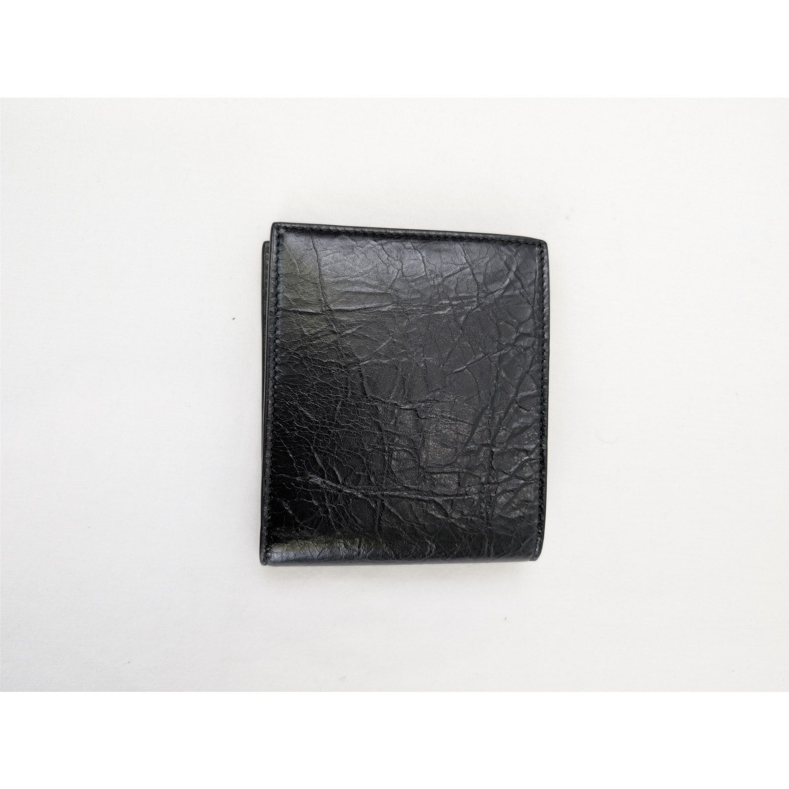 Balenciaga o1rshd1 Size: OS / Men's Cash Squared Folded Wallet in Black Size ONE SIZE - 5 Thumbnail