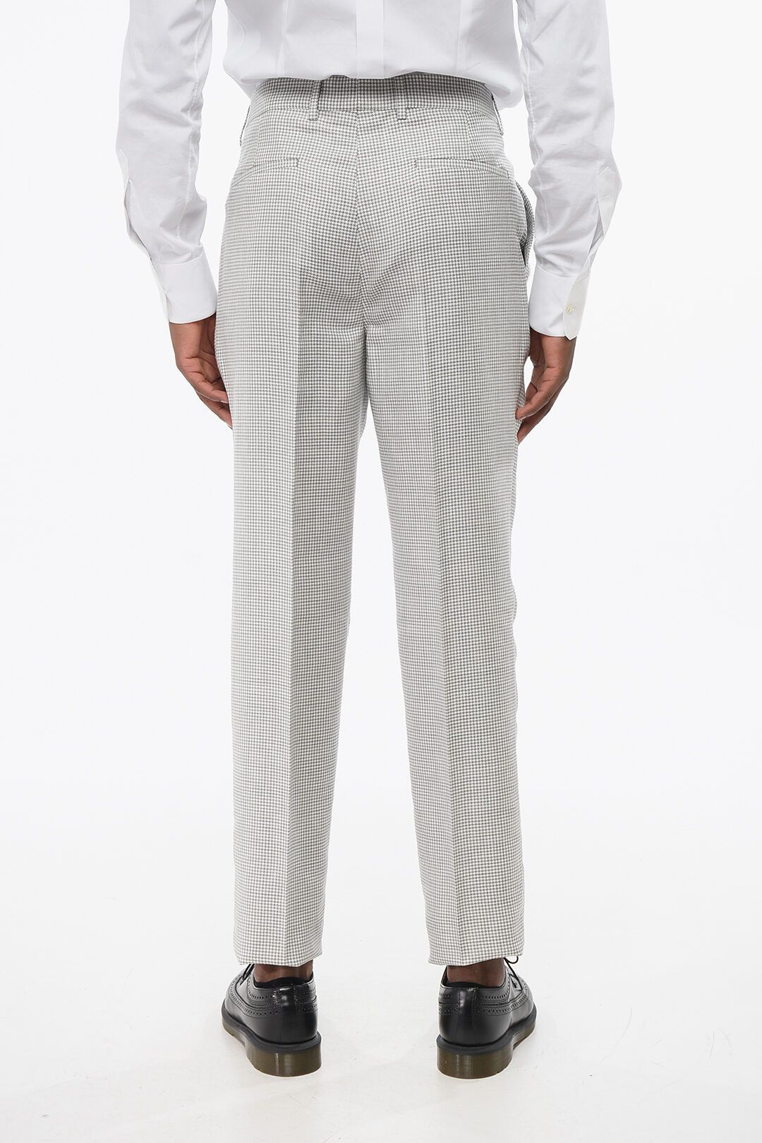 Brunello Cucinelli og1mm0725 Double-breasted Wool Blend Suit in Grey Size US S / EU 44-46 / 1 - 8 Thumbnail