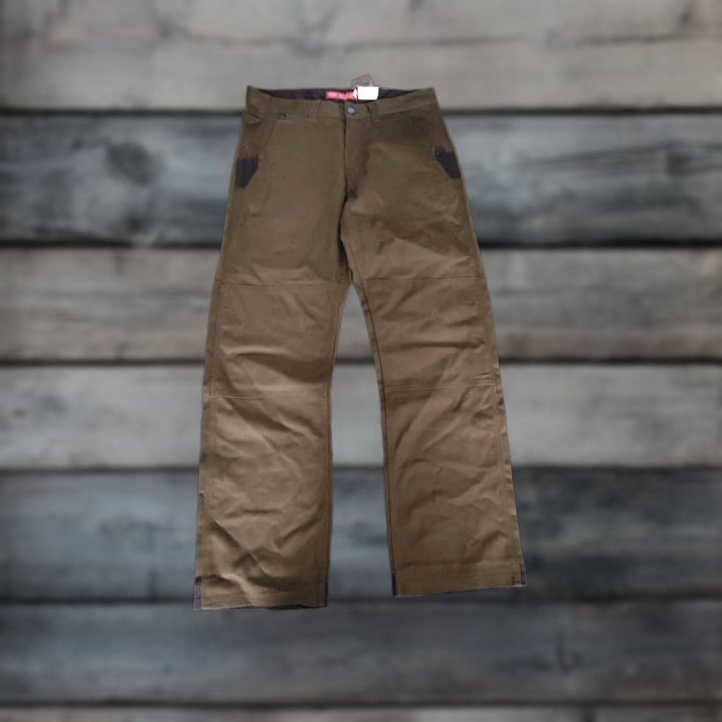 VINTAGE Red Kap Men's Work Pants 36x34 Canvas Double Knee Utility