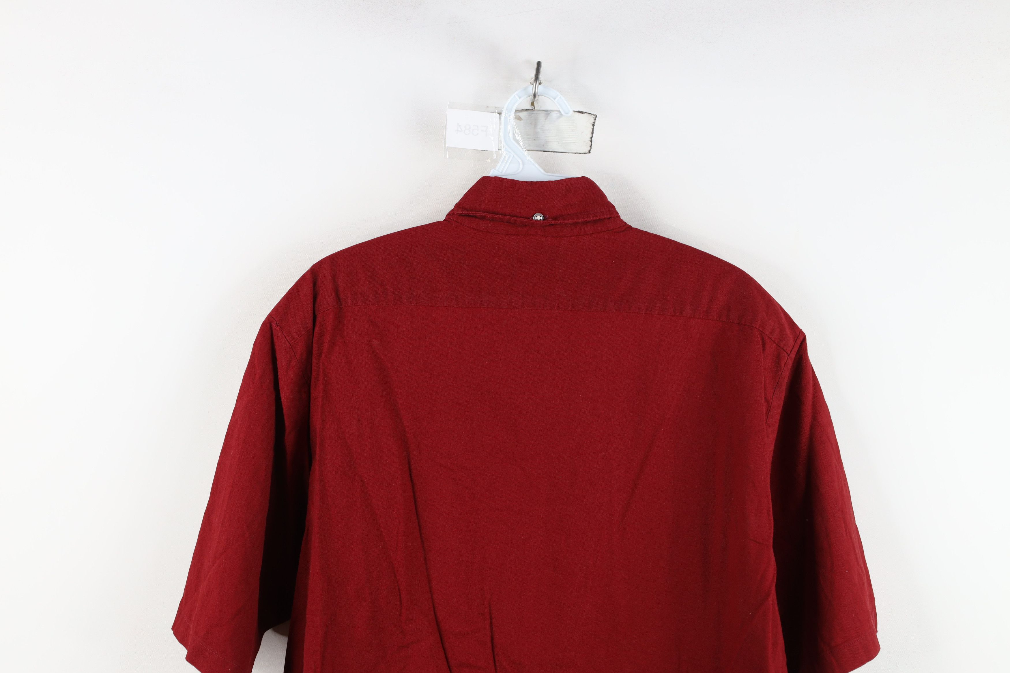 Vintage Vintage 70s Streetwear Military Bush Collared Button Shirt Size US L / EU 52-54 / 3 - 13 Thumbnail