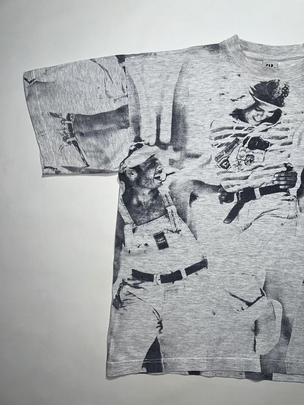 Vintage Vintage couple fullprint boxy fit tee mosquito head style Size US XL / EU 56 / 4 - 8 Thumbnail