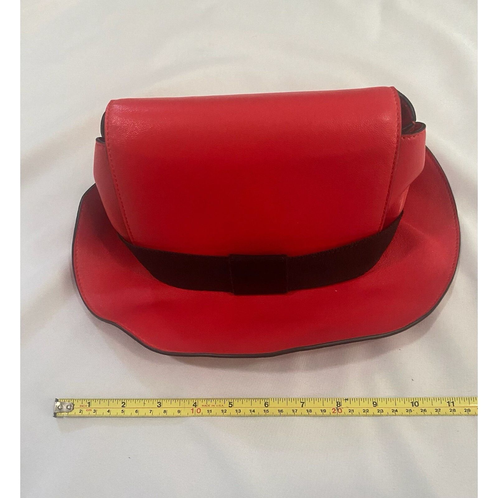 Moschino SS22 MOSCHINO Couture Jeremy Scott Hat Shaped Wristlet Bag Size ONE SIZE - 14 Thumbnail