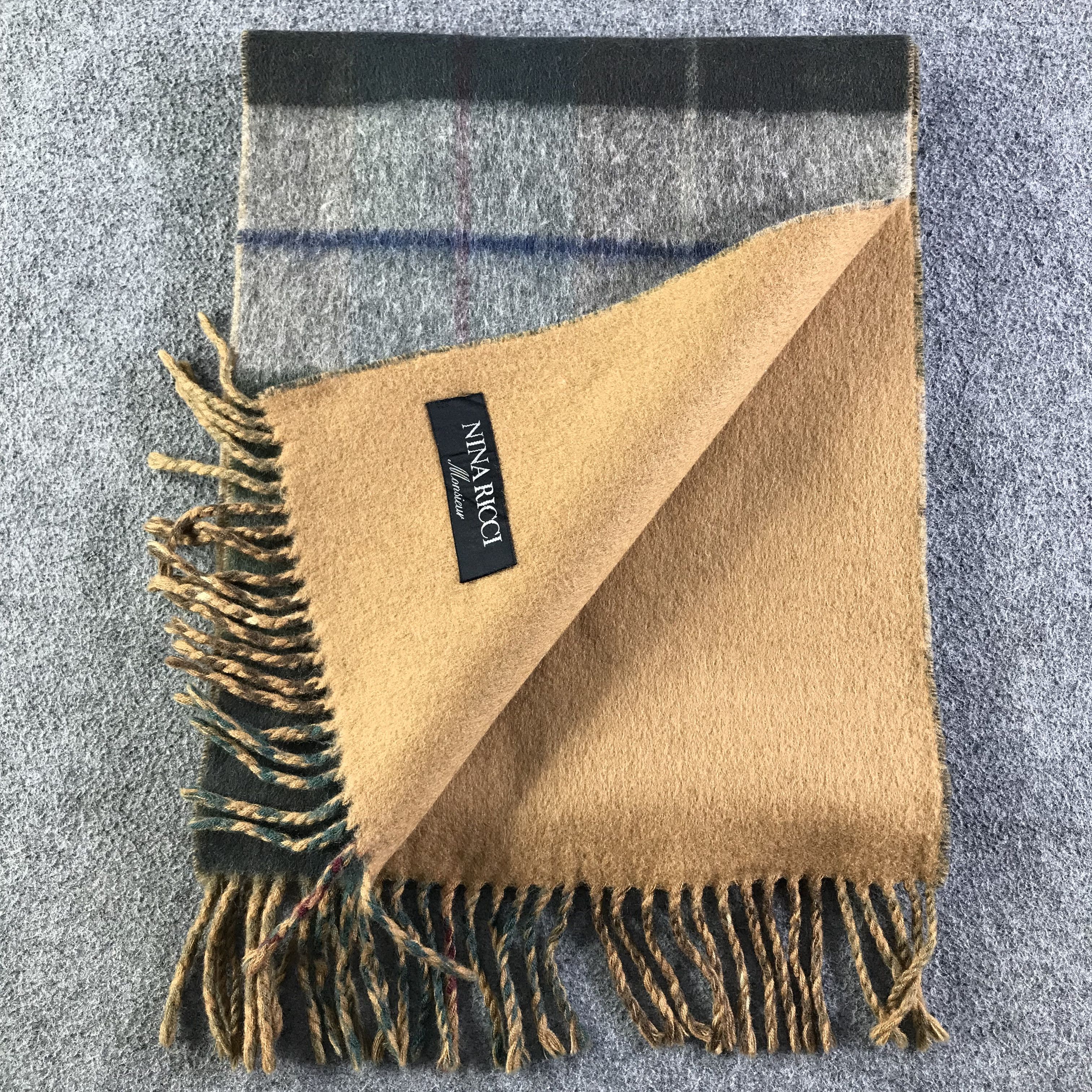 Nina Ricci × Vintage Nina Ricci Scarf / Muffler / Neckwear SS1522 Size ONE SIZE - 6 Thumbnail