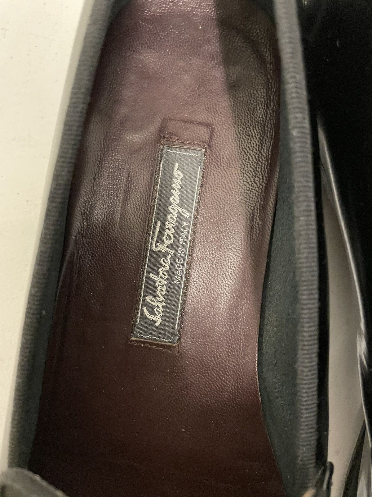 Salvatore Ferragamo Patent and Grosgrain Formal Loafer Size US 10 / EU 43 - 2 Thumbnail