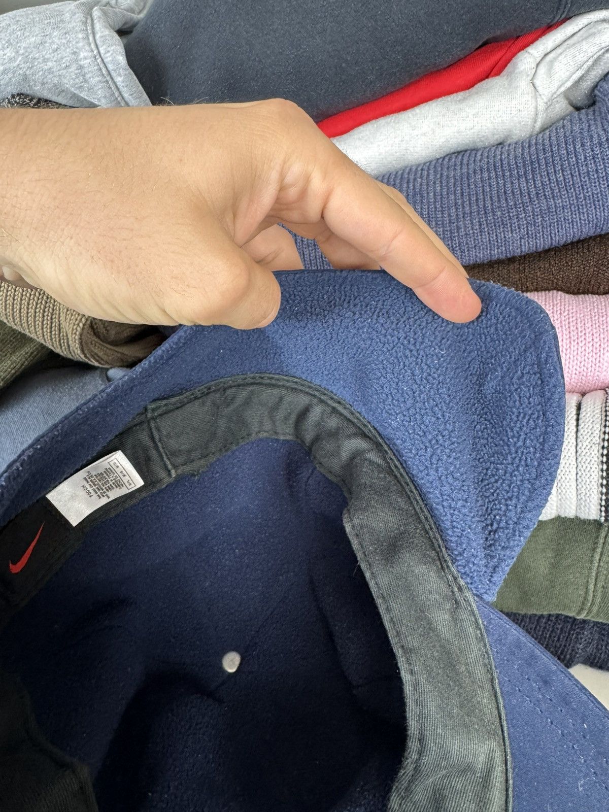 Nike Vintage Nike Cap with Ear Flaps Hat Size ONE SIZE - 19 Thumbnail