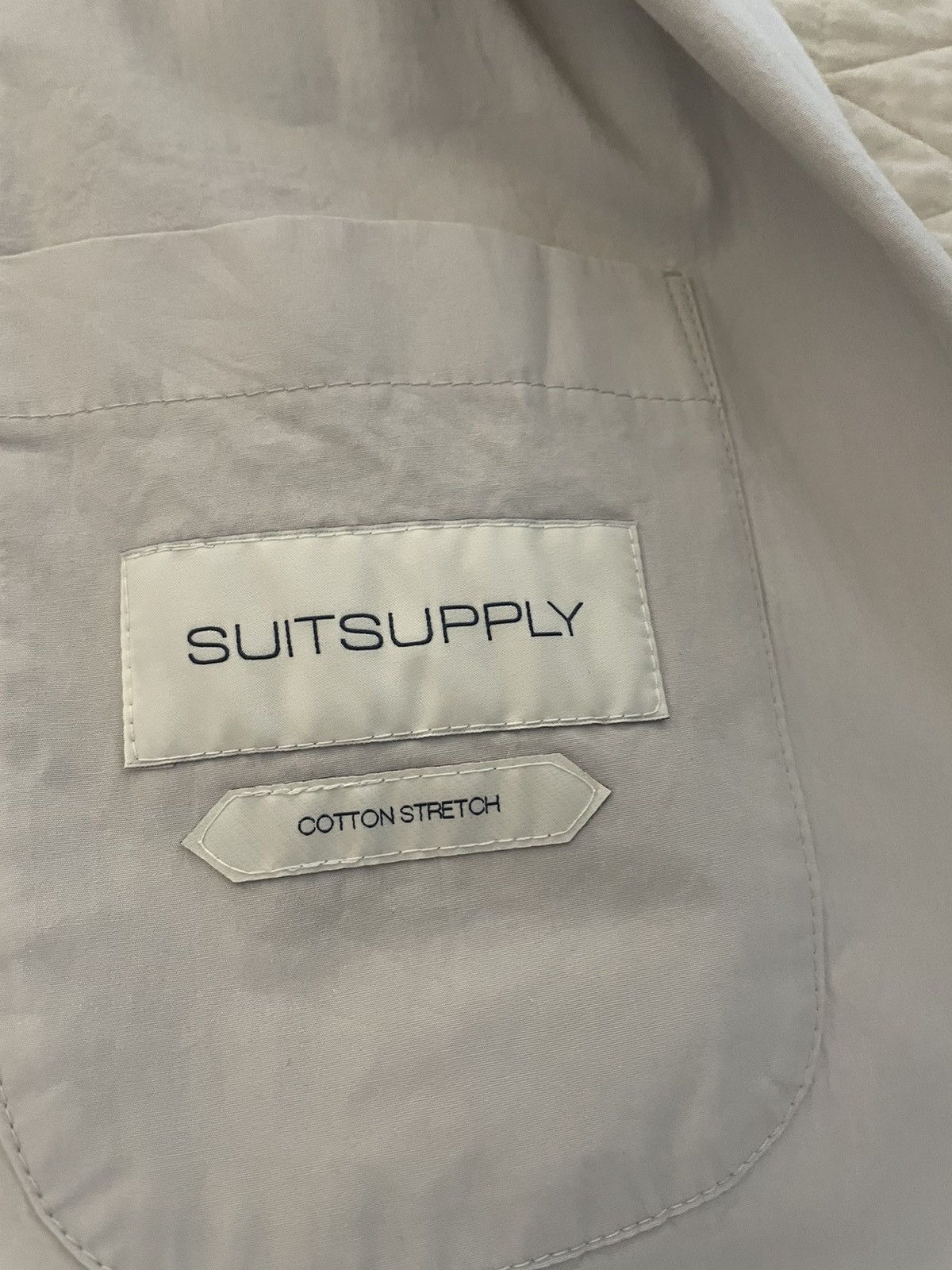 Suitsupply Unconstructed patch pocket Lazio Jacket Size 46L - 12 Thumbnail