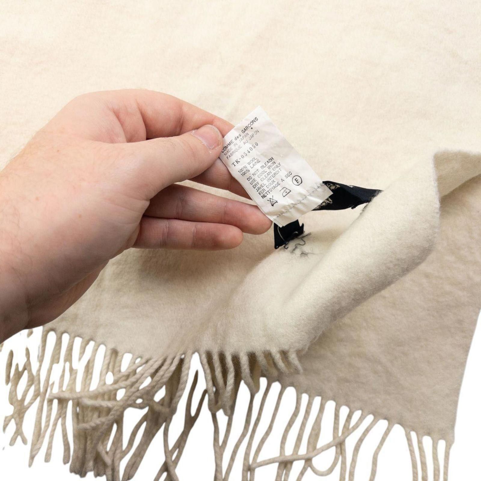 Comme des Garcons Vintage Comme Des Garçons Tricot Wool Throw Blanket Size ONE SIZE - 6 Thumbnail