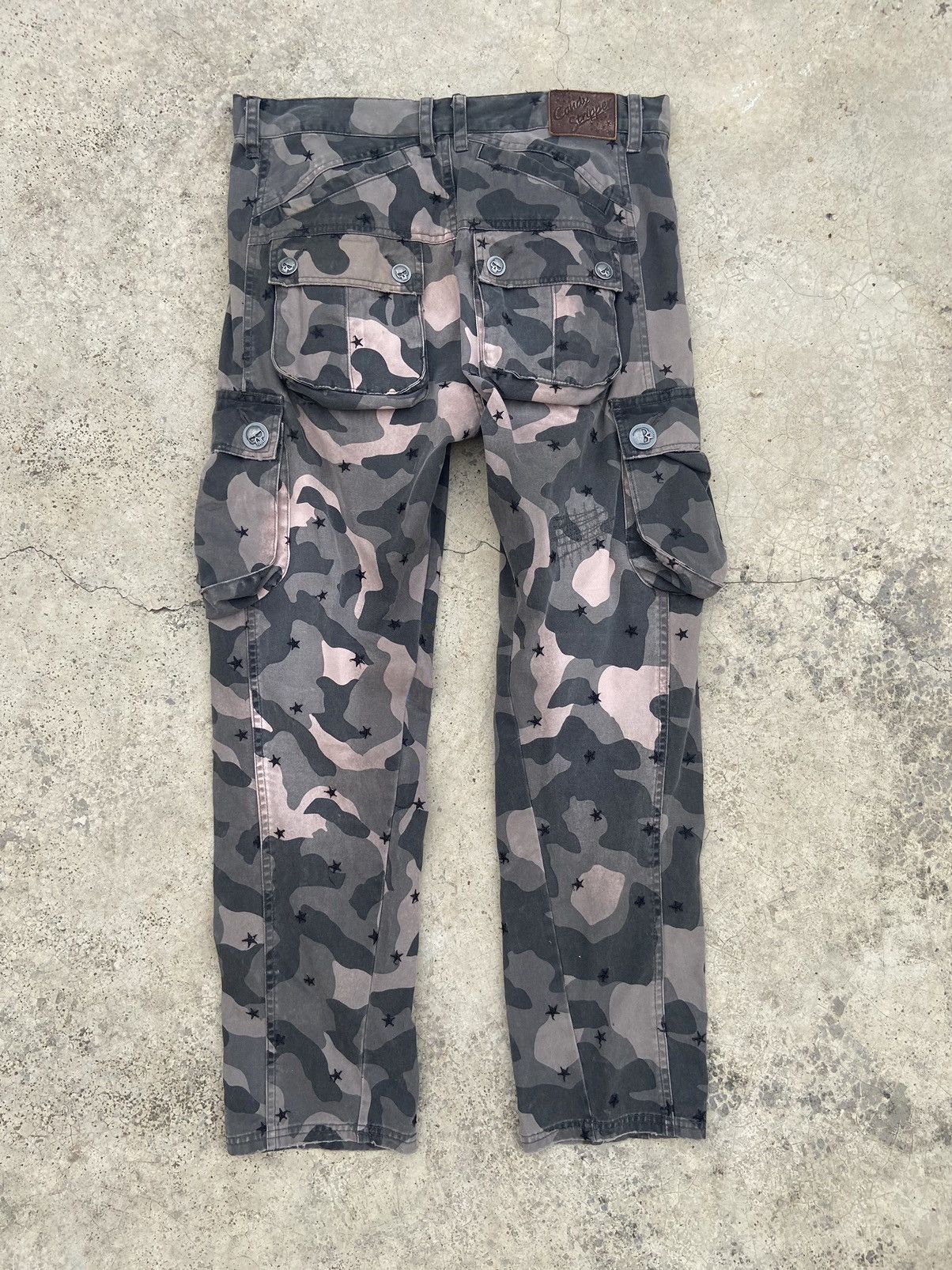 Beauty Beast × If Six Was Nine Candy Stripper cargo pants camoflauge patchwork Size US 32 / EU 48 - 9 Thumbnail