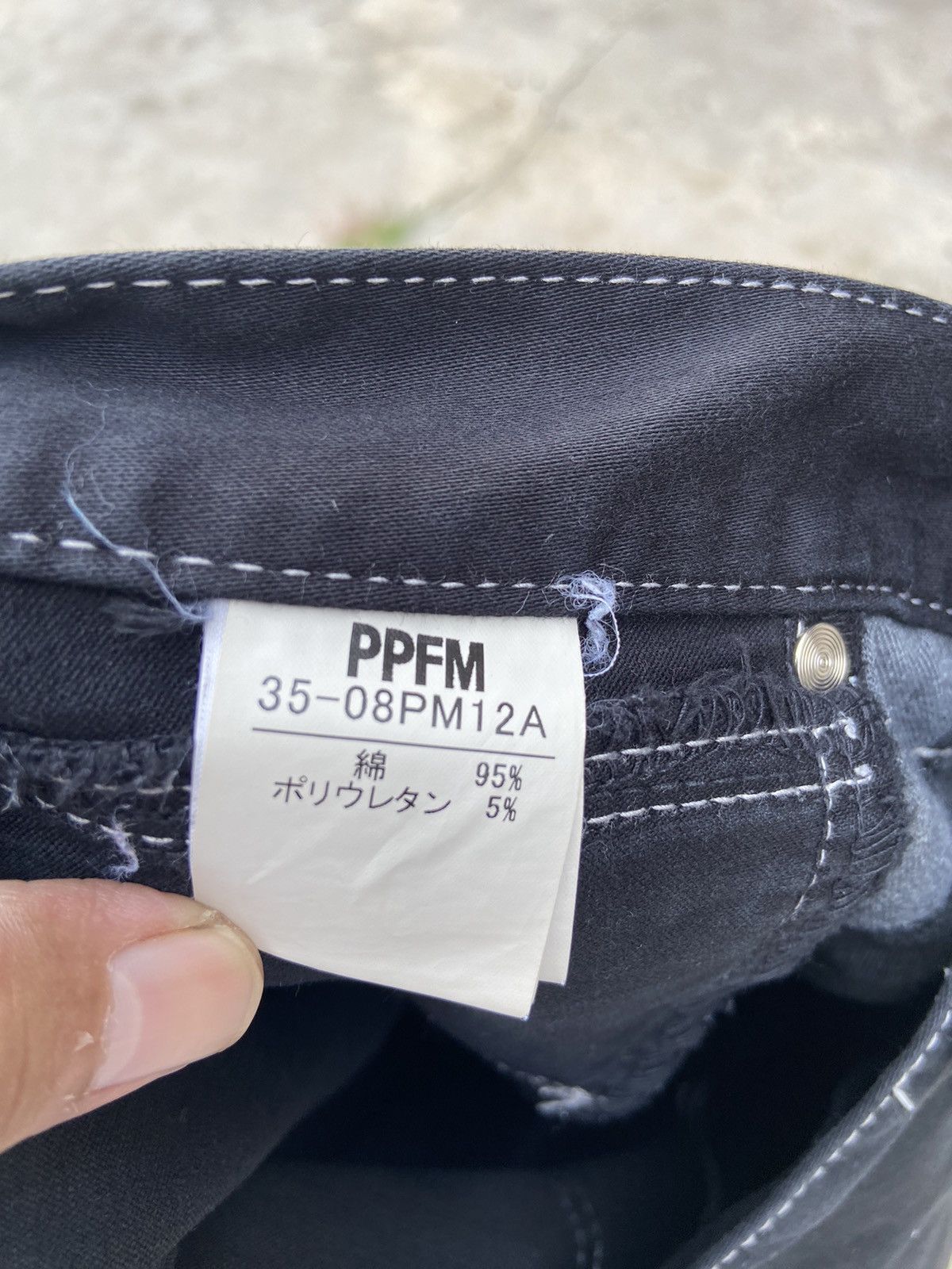 If Six Was Nine PPFM zipper pants kmrii Size US 32 / EU 48 - 11 Thumbnail