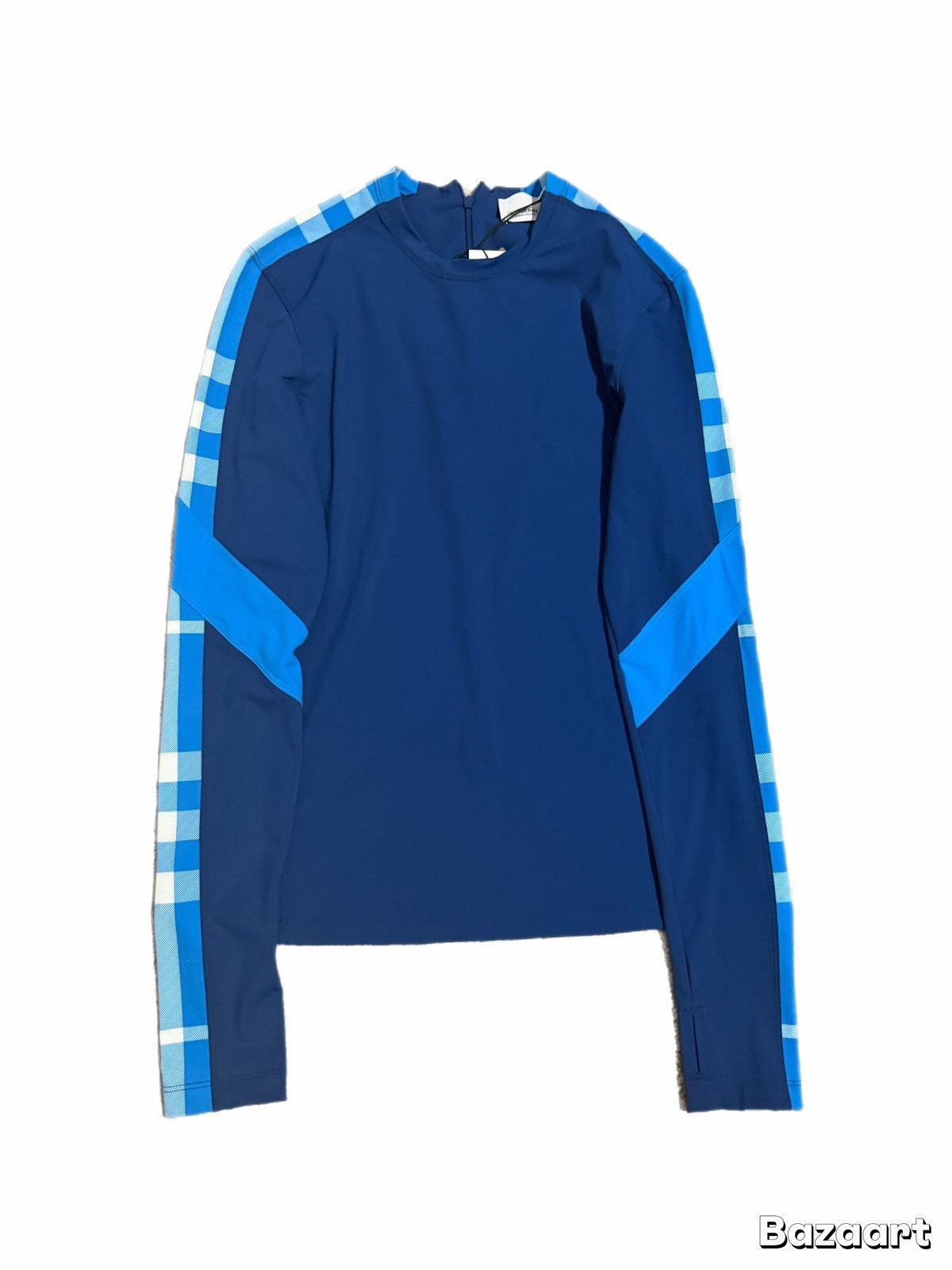 Burberry BurberryKiara Check Panel Long-Sleeve To Size- M Size M / US 6-8 / IT 42-44 - 1 Thumbnail
