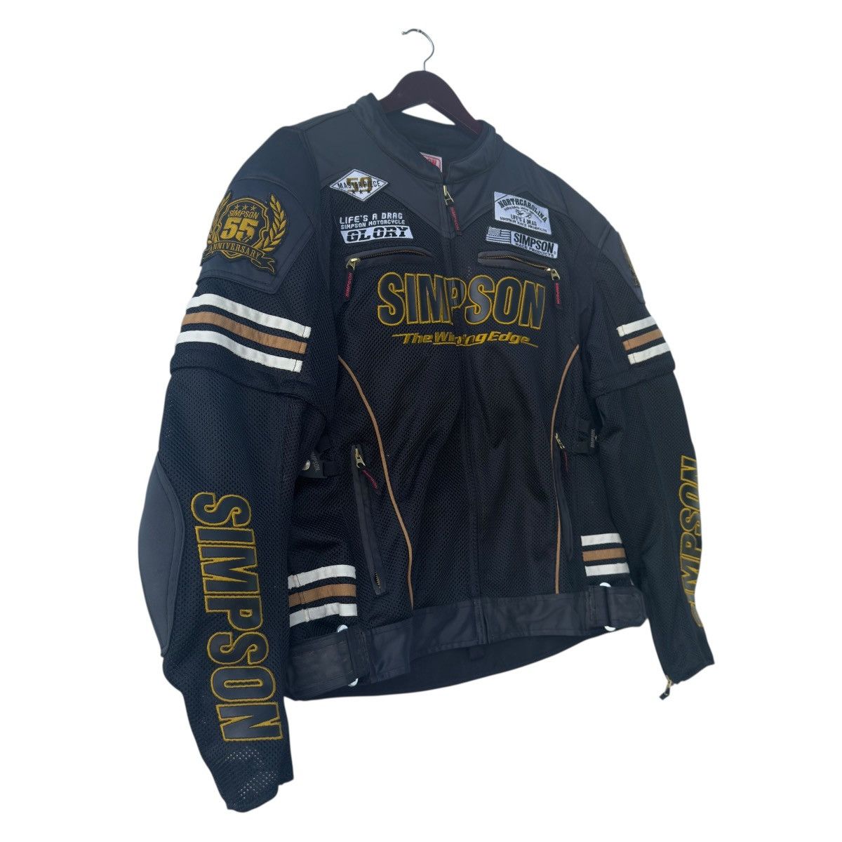 Other Simpson Motorcycles Riding Jacket Size US XXL / EU 58 / 5 - 2 Thumbnail