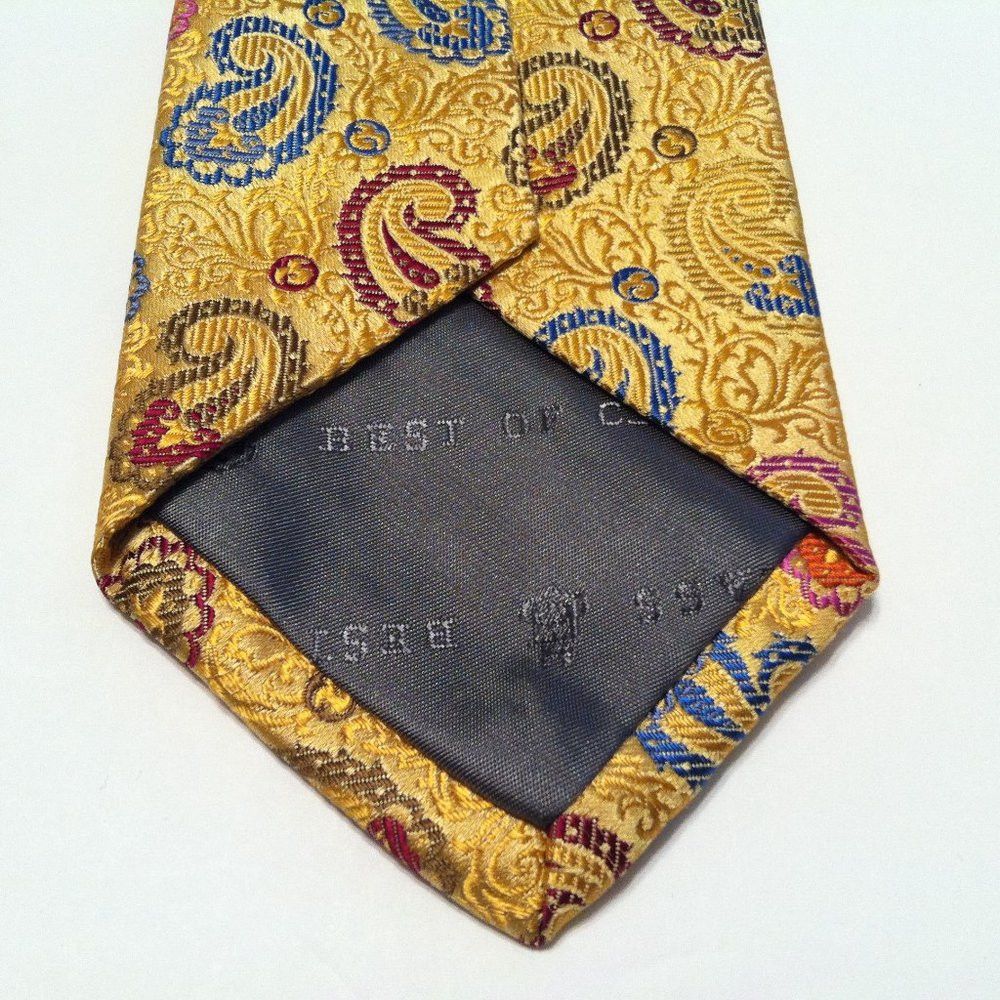 Robert Talbott ROBERT TALBOTT BEST OF CLASS MENS NEW SILK TIE WIDTH: 3 1/2" Size ONE SIZE - 3 Thumbnail