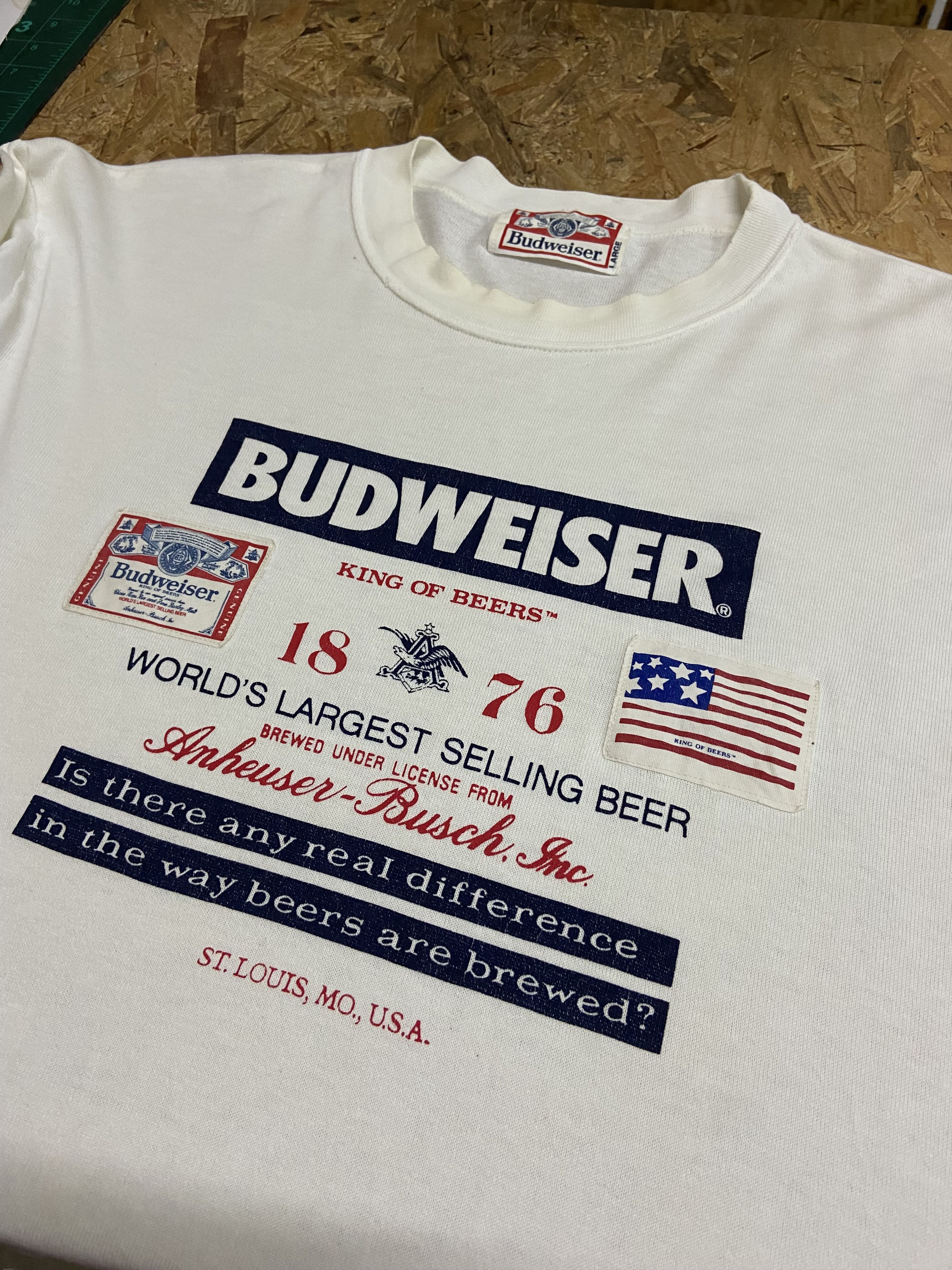 Budweiser × Vintage BUDWEISER VINTAGE Size US L / EU 52-54 / 3 - 1 Thumbnail