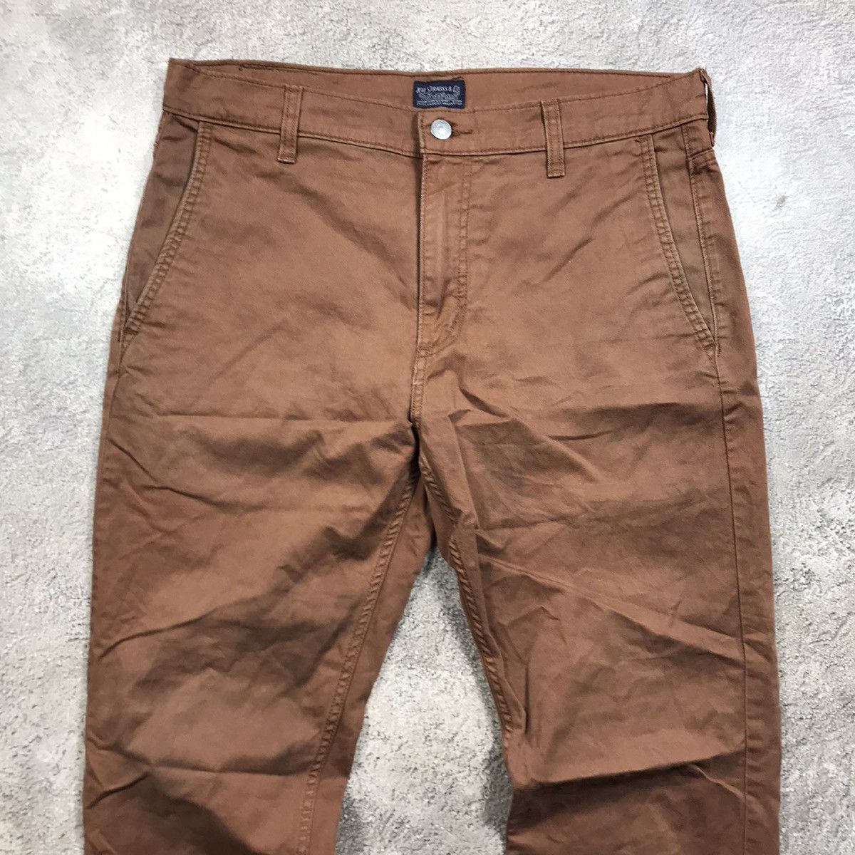 Vintage Vintage 90s Levis Baggy Cargo Pants Distressed Skate Logo 33 Size US 33 - 3 Thumbnail